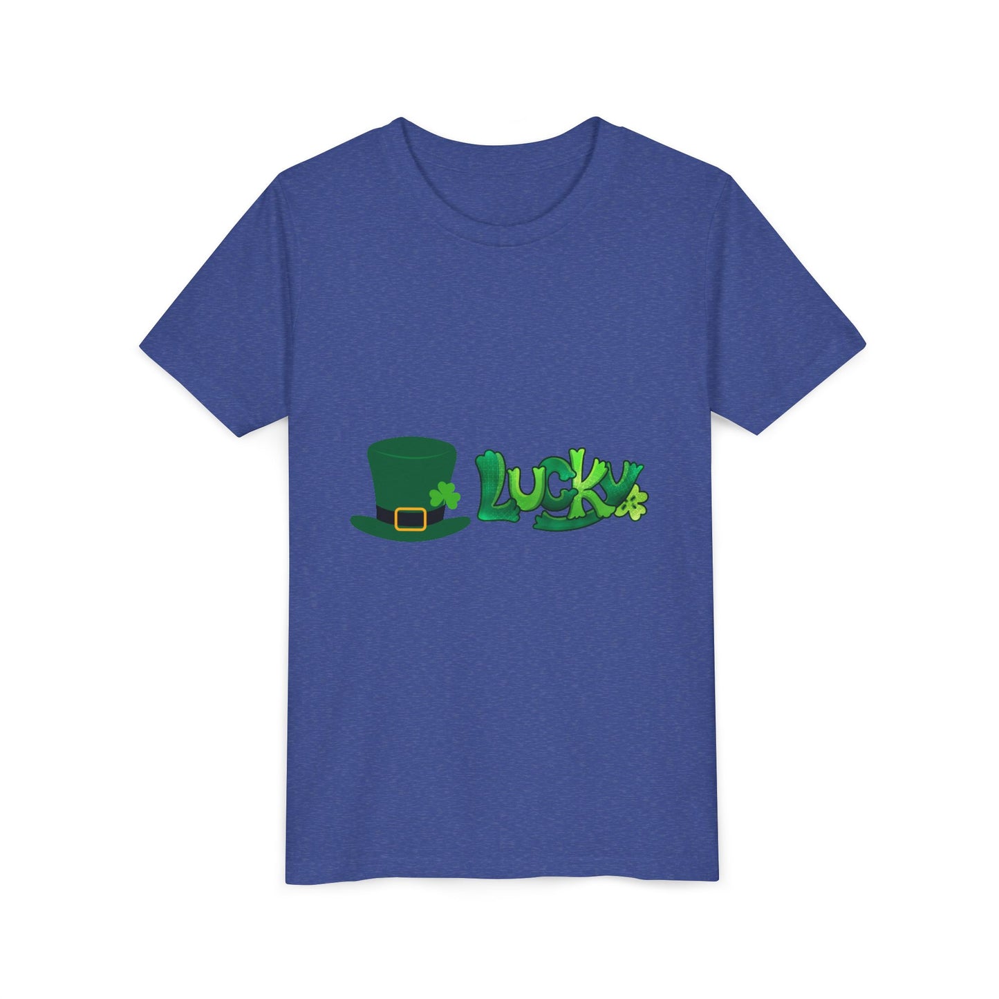 Lucky St. Patricks Day Shamrock Tee | Youth T-Shirt