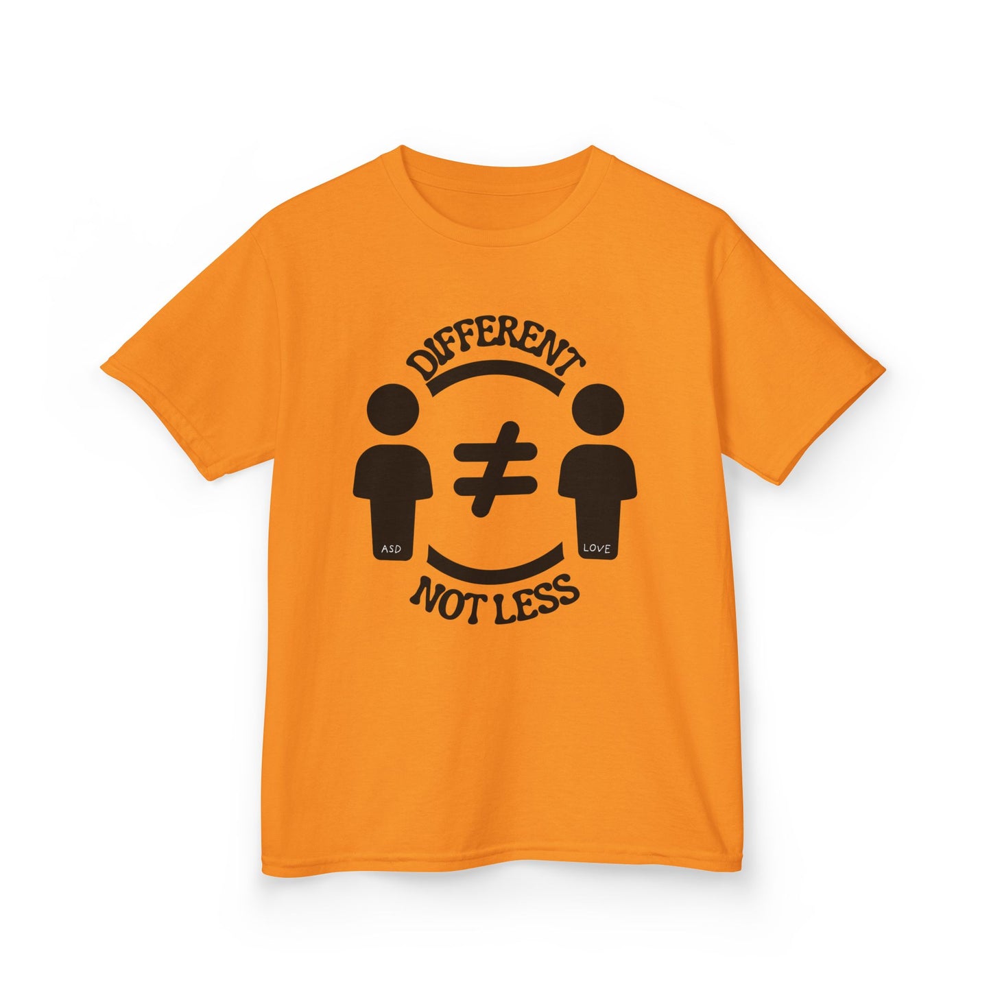 Different Not Less - Equality Autism Awareness kids Tee