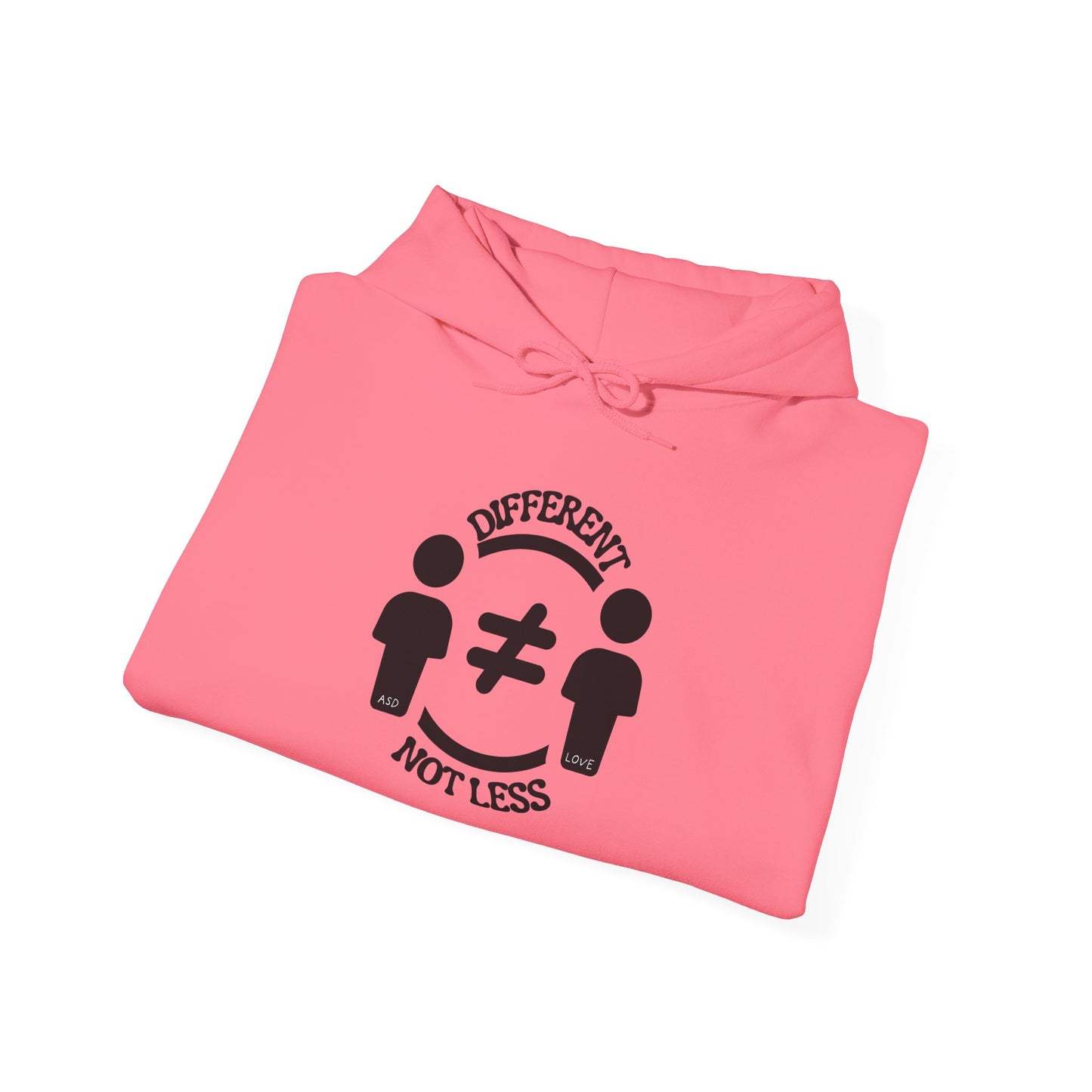 Different Not Less | Hoodie | Autism Awareness | Diversity and Inclusivity