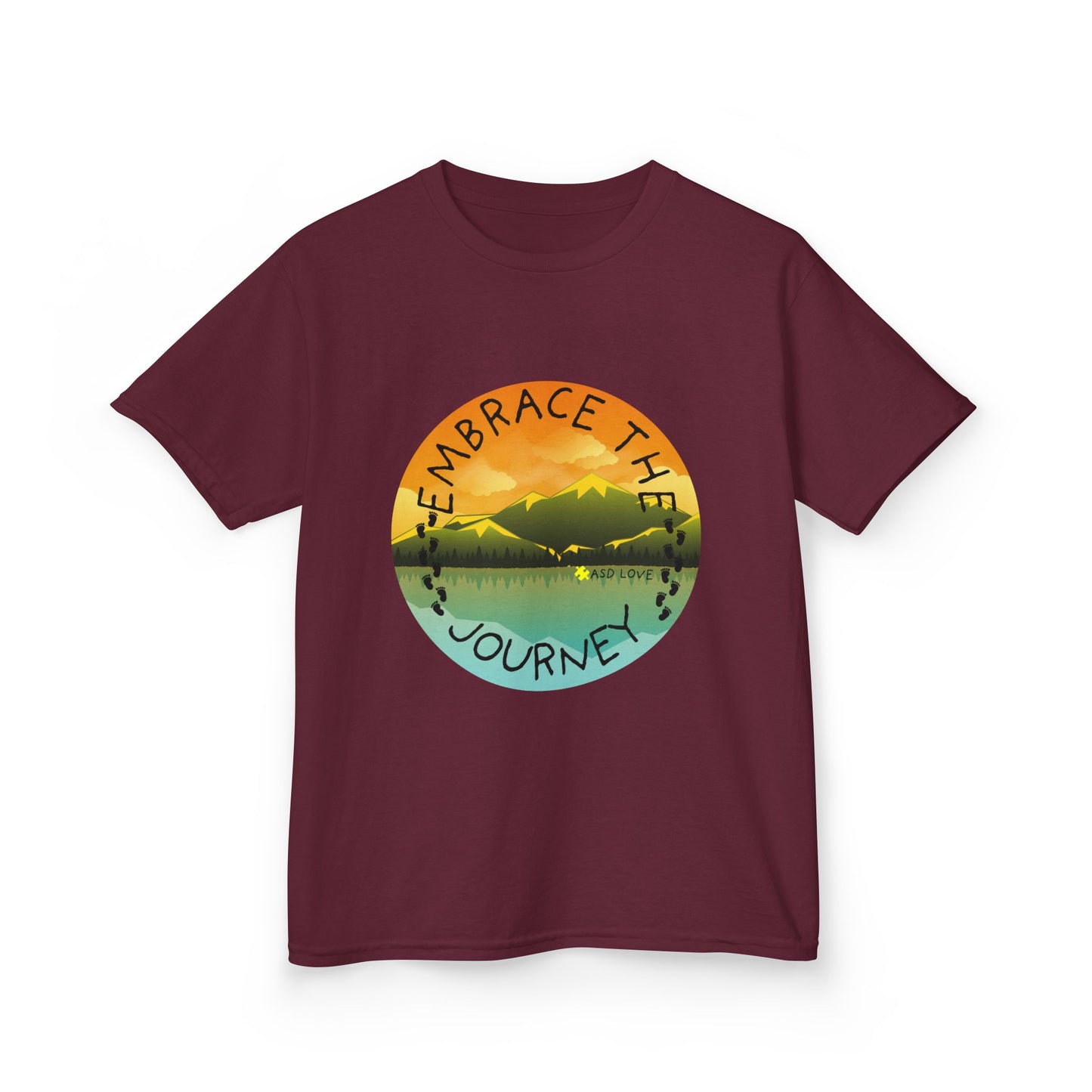Embrace the Journey - Autism Awareness Kids Tee