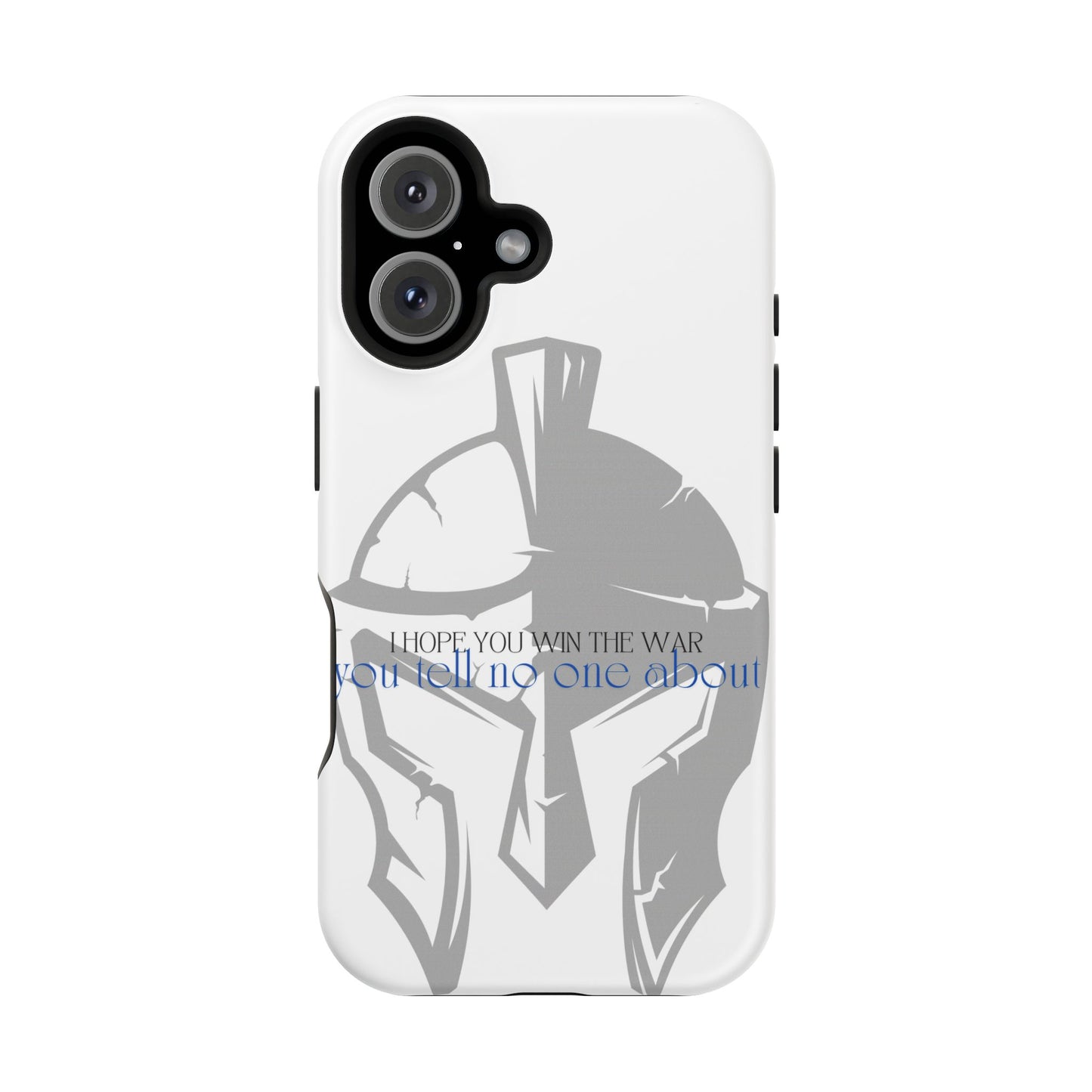 Spartan Strength: Win the War You Tell No One About - Mental Health Awareness Phone Case