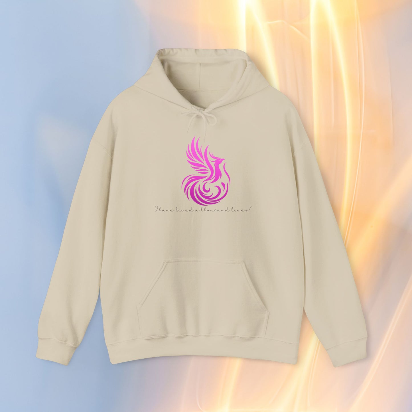 Phoenix Rising Sweatshirt - I Have Lived a Thousand Lives | Inspirational Unisex Hoodie