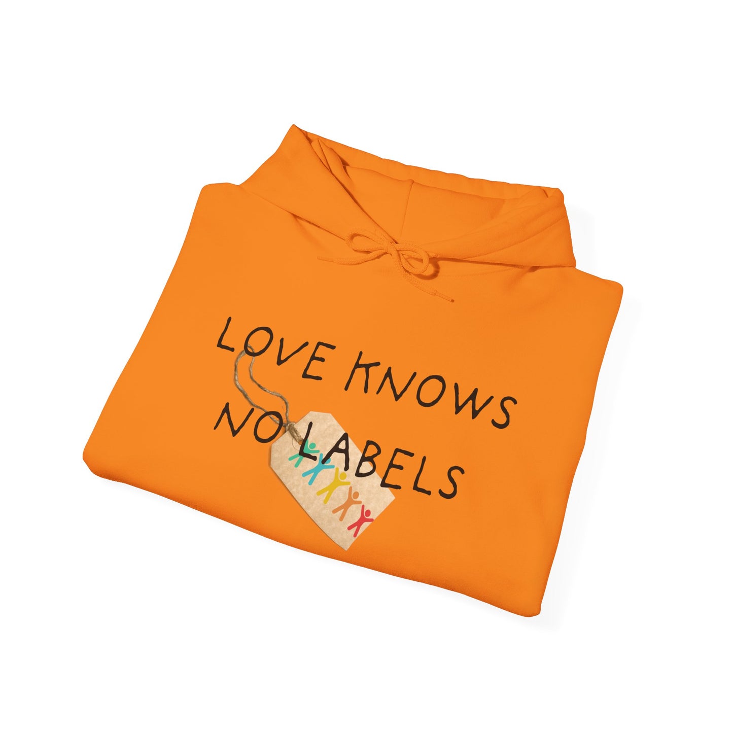 Love knows no labels | Hoodie | Autism Awareness | Diversity and Inclusivity