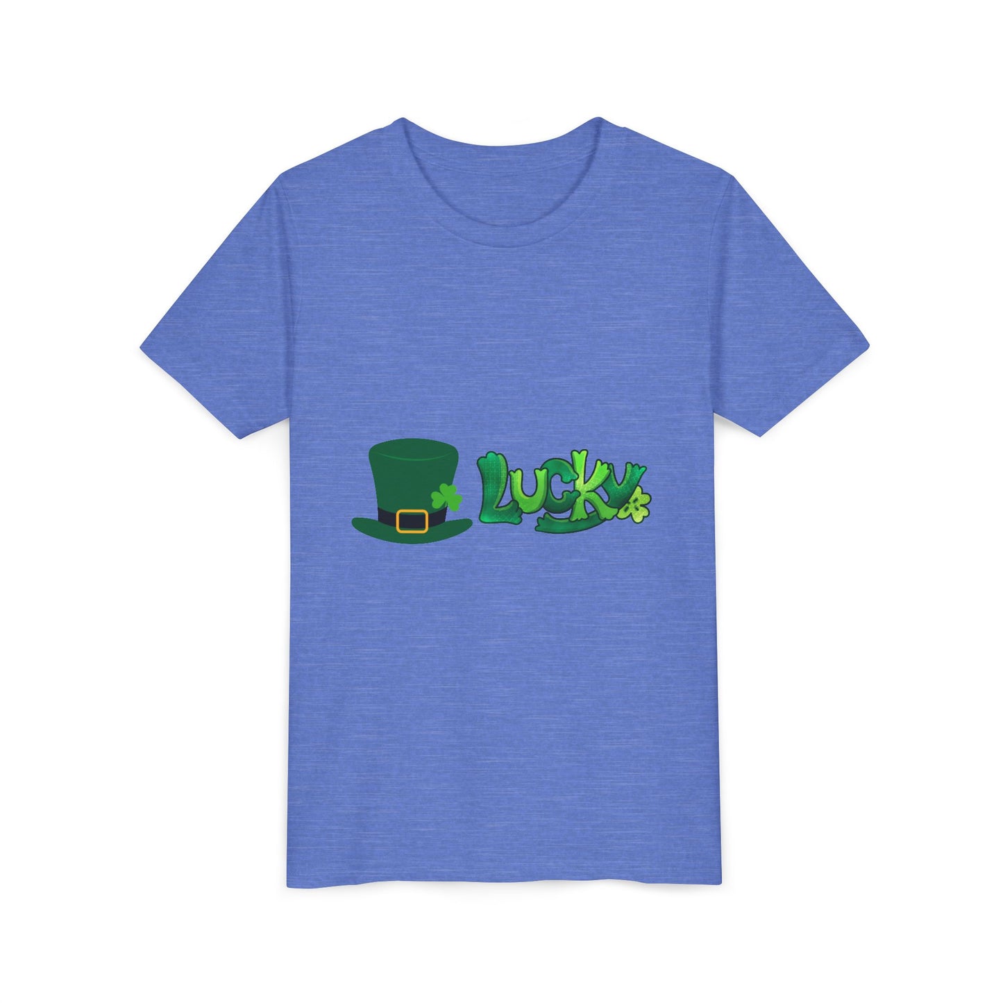 Lucky St. Patricks Day Shamrock Tee | Youth T-Shirt