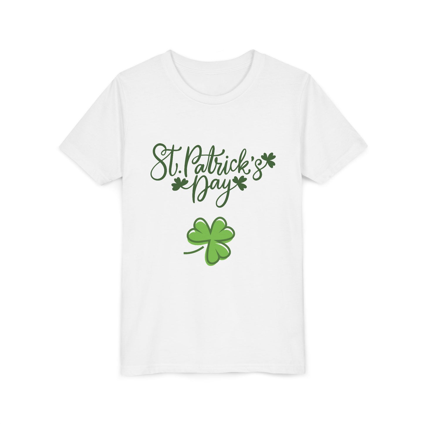 St. Patrick's Day Shamrock Youth Tee | Kids Irish Holiday Shirt