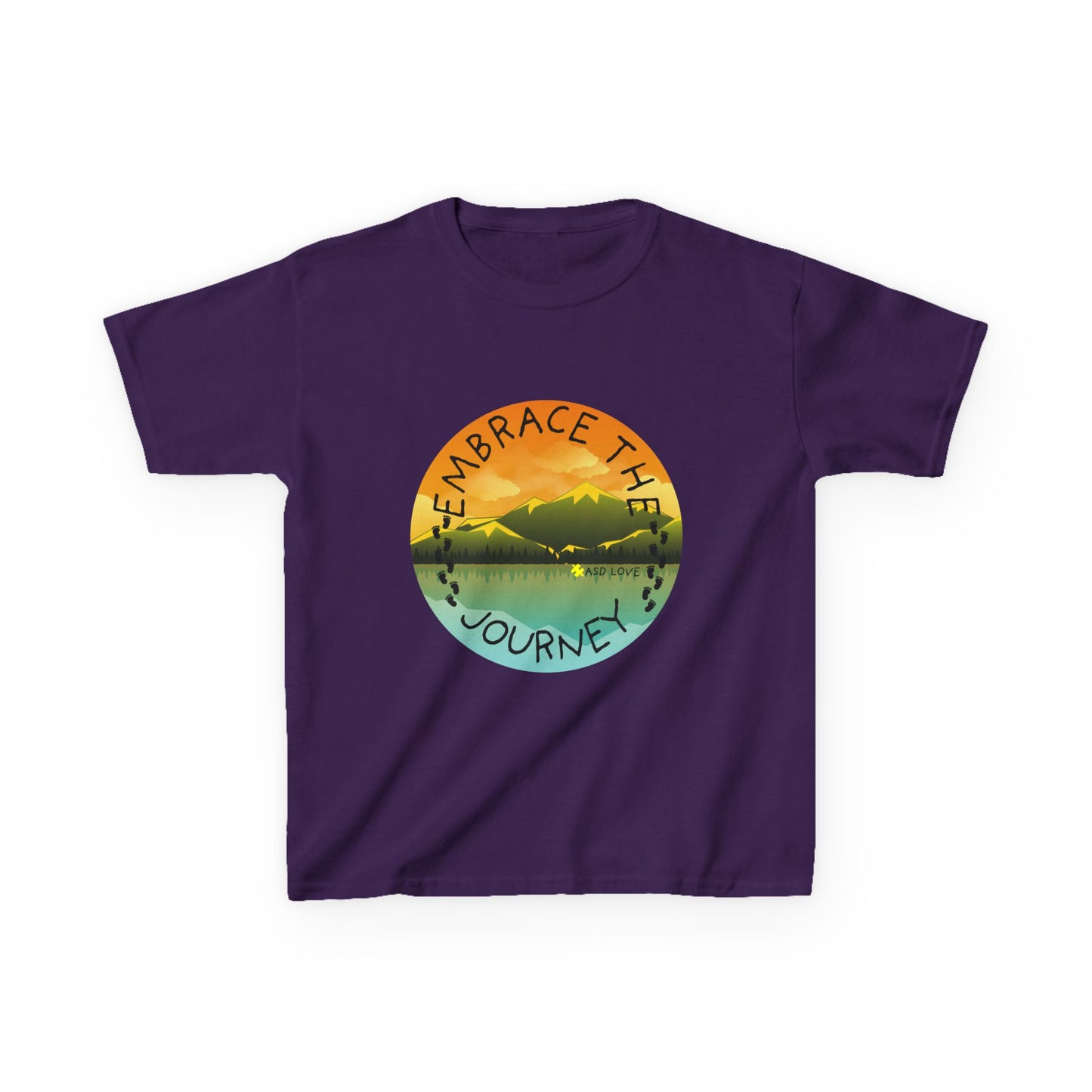 Embrace the Journey - Autism Awareness Kids Tee