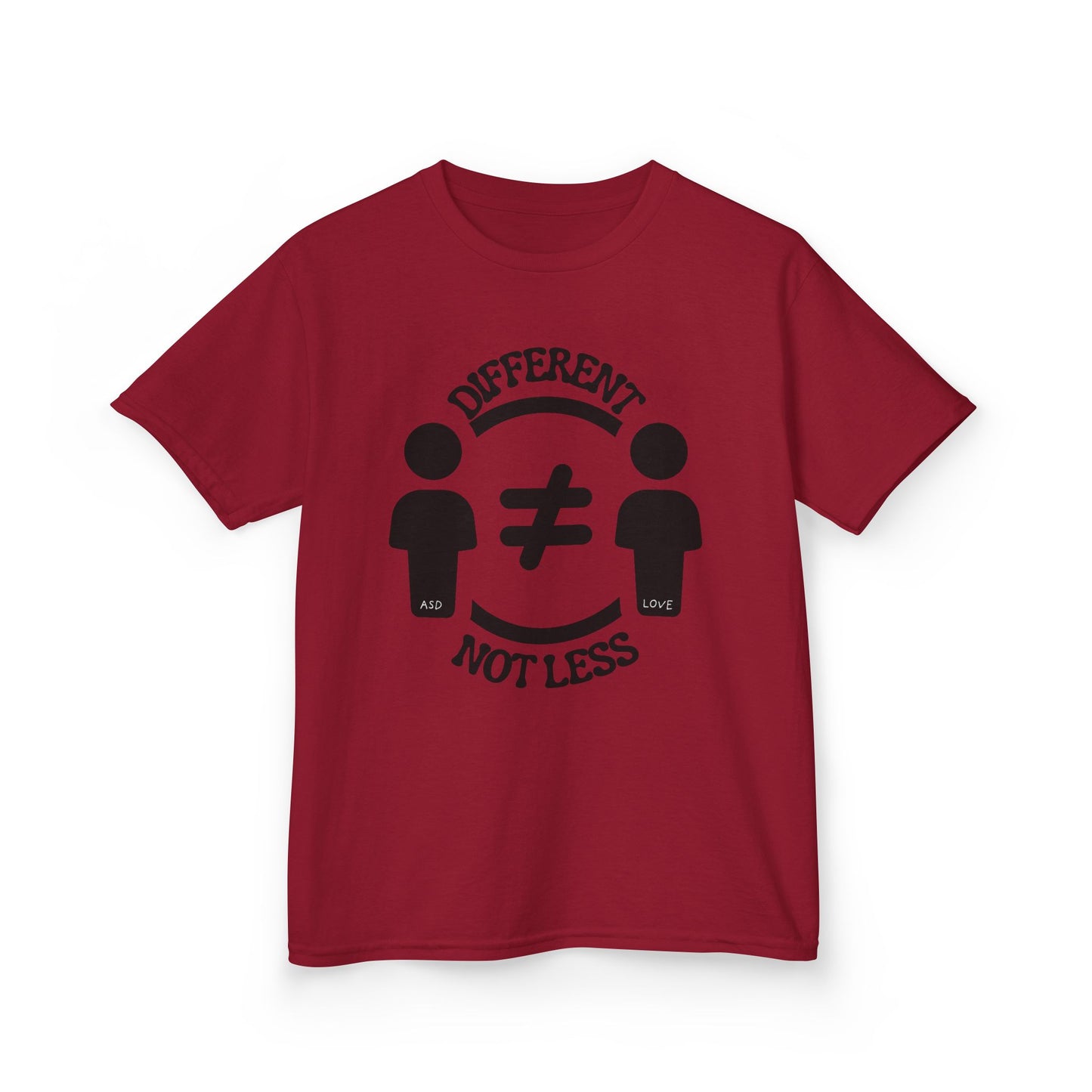 Different Not Less - Equality Autism Awareness kids Tee
