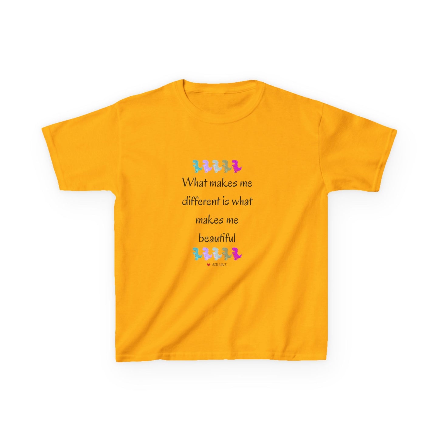 Different is Beautiful - Autism Awareness Kids Tee