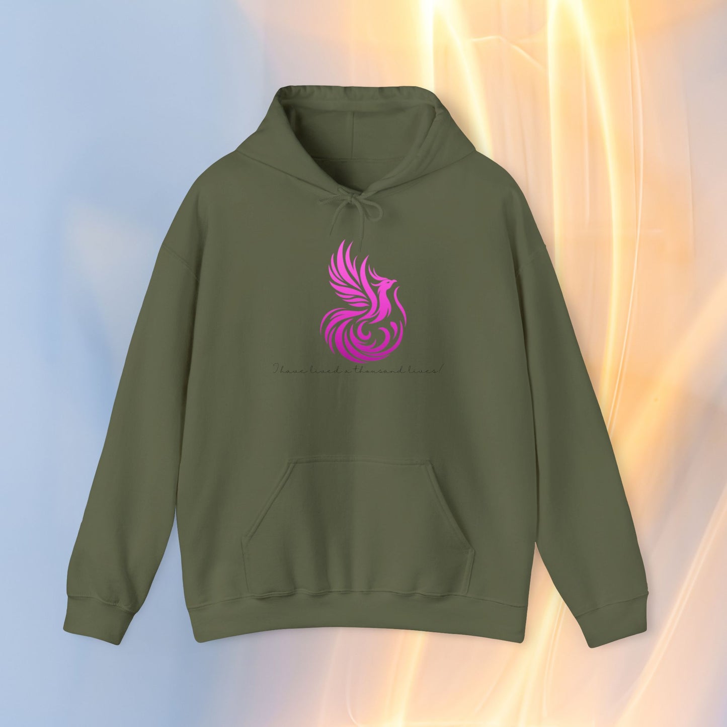 Phoenix Rising Sweatshirt - I Have Lived a Thousand Lives | Inspirational Unisex Hoodie