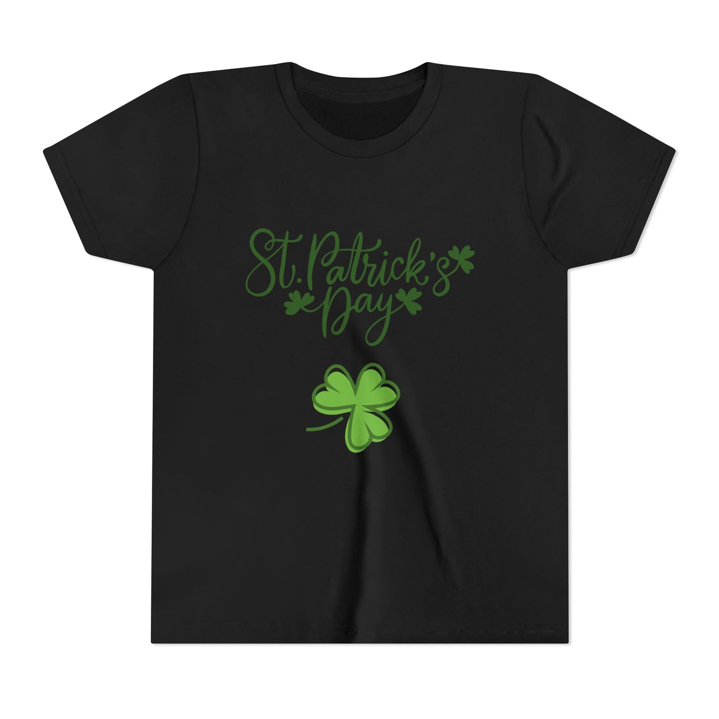 St. Patrick's Day Shamrock Youth Tee | Kids Irish Holiday Shirt