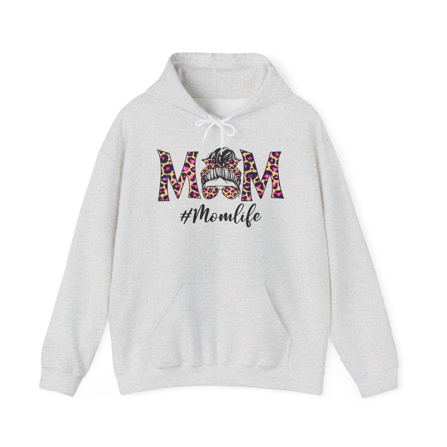 Leopard Print Mom Life Hoodie - Fierce & Fabulous | Mom Life Hoodie, Cozy Sweatshirt for Mothers, Unique Mothers Day Gift, Cute Mom Apparel