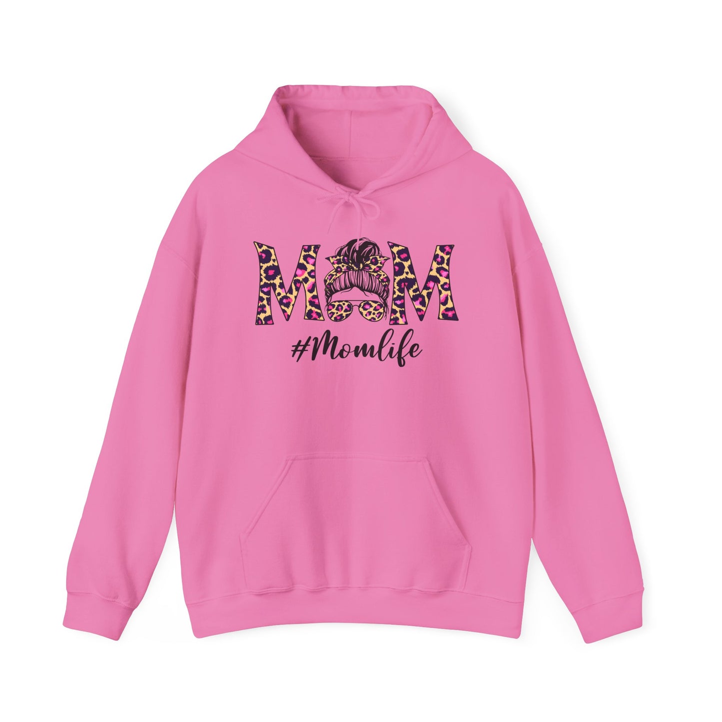 Leopard Print Mom Life Hoodie - Fierce & Fabulous | Mom Life Hoodie, Cozy Sweatshirt for Mothers, Unique Mothers Day Gift, Cute Mom Apparel