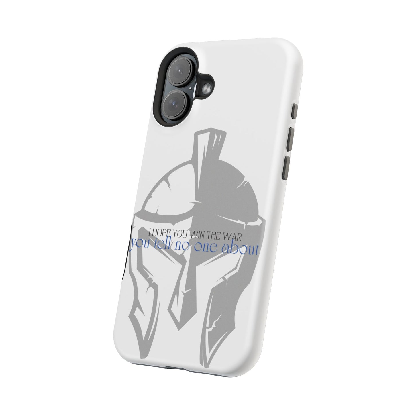 Spartan Strength: Win the War You Tell No One About - Mental Health Awareness Phone Case