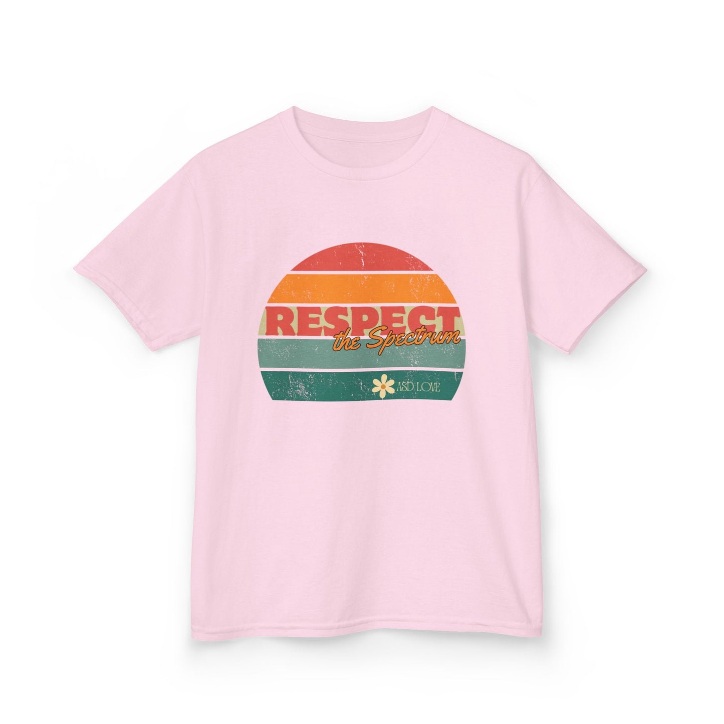Respect the Spectrum - Rainbow Autism Awarness Kids Tee