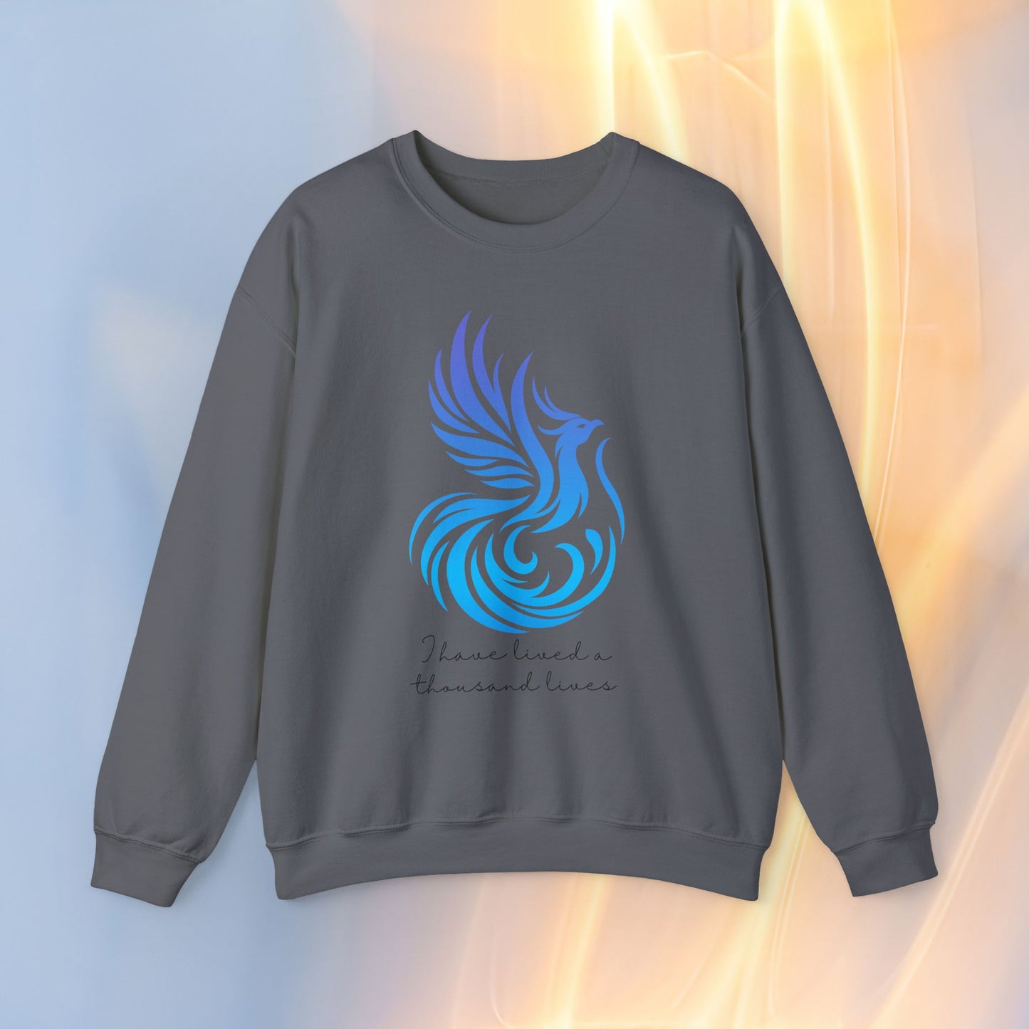 Phoenix Rising Sweatshirt - I Have Lived a Thousand Lives | Inspirational Unisex Sweatshirt