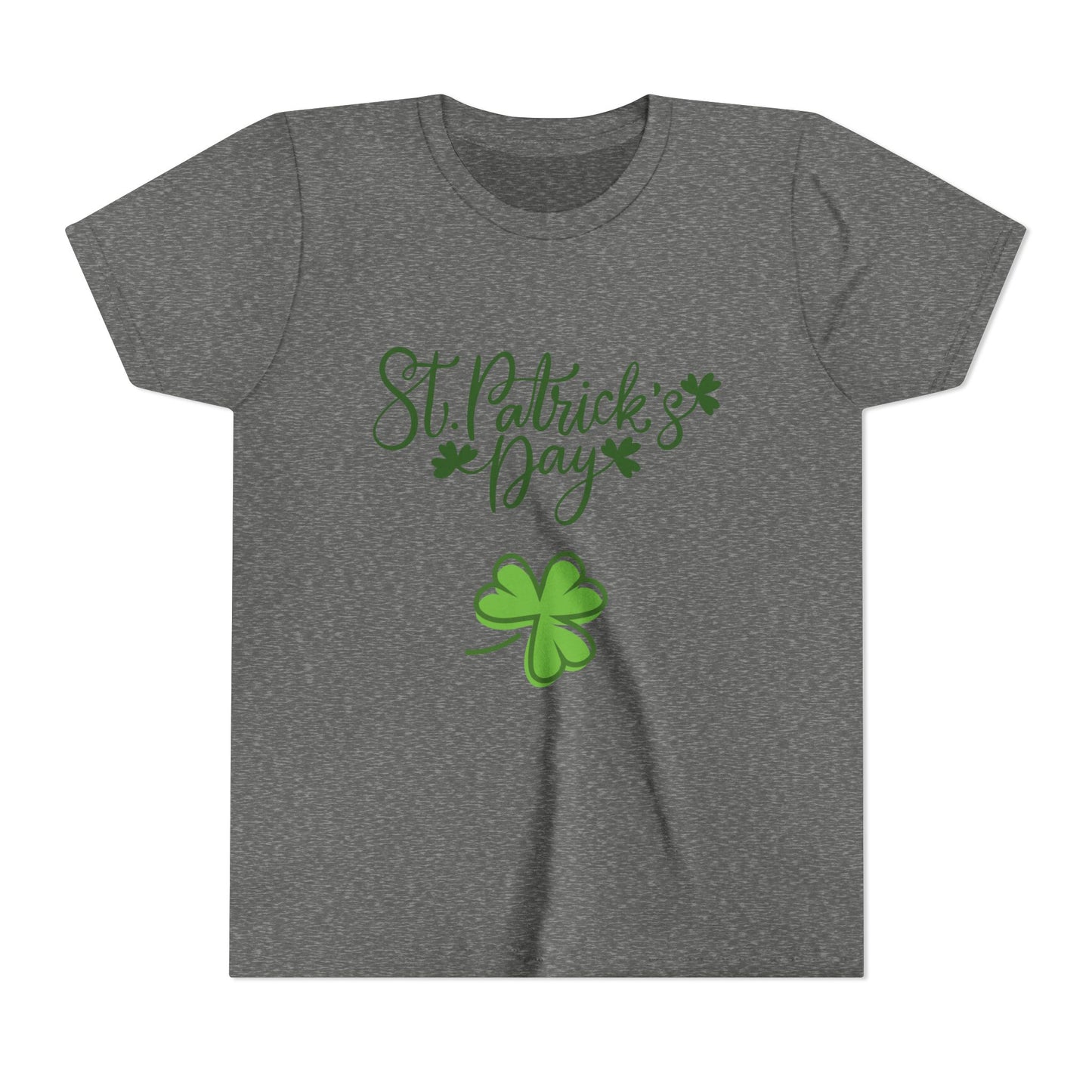 St. Patrick's Day Shamrock Youth Tee | Kids Irish Holiday Shirt