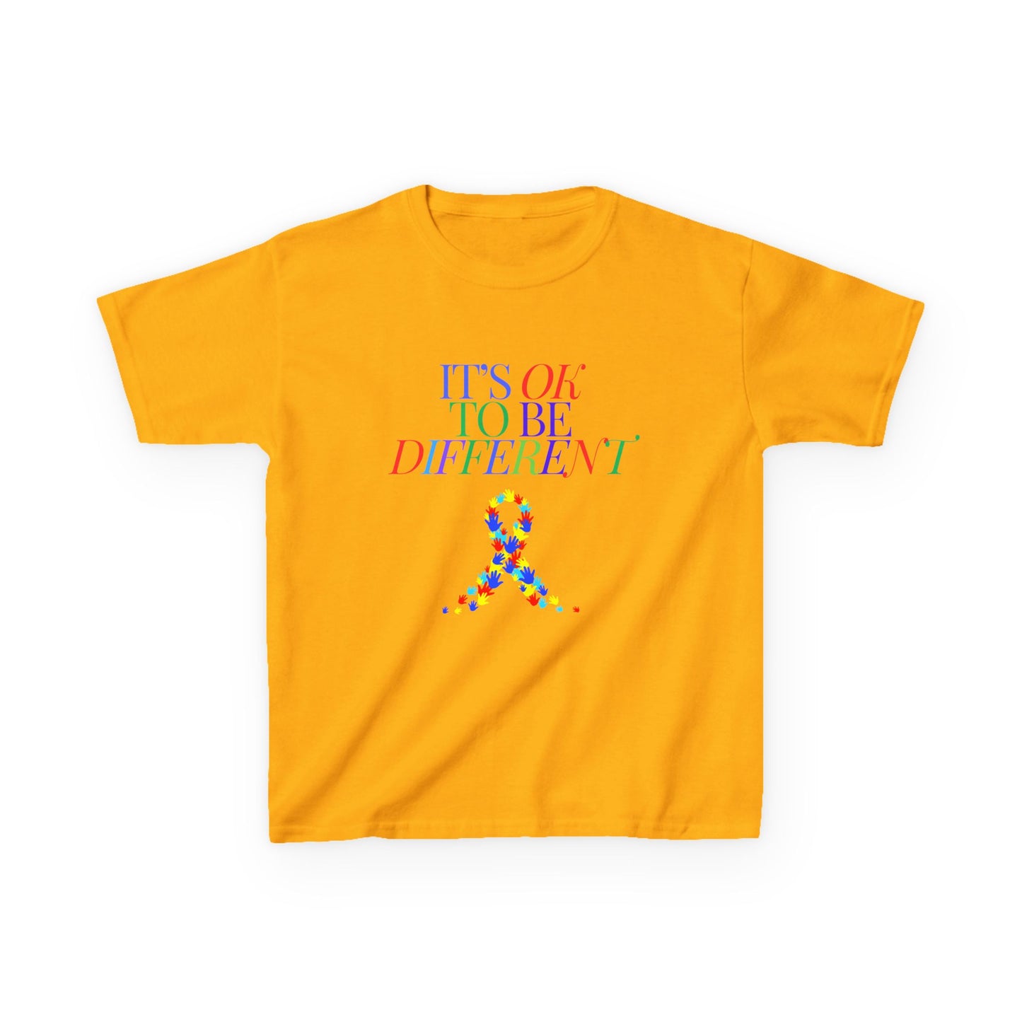 It's Okay to Be Different - ASD Awareness Kids Shirt