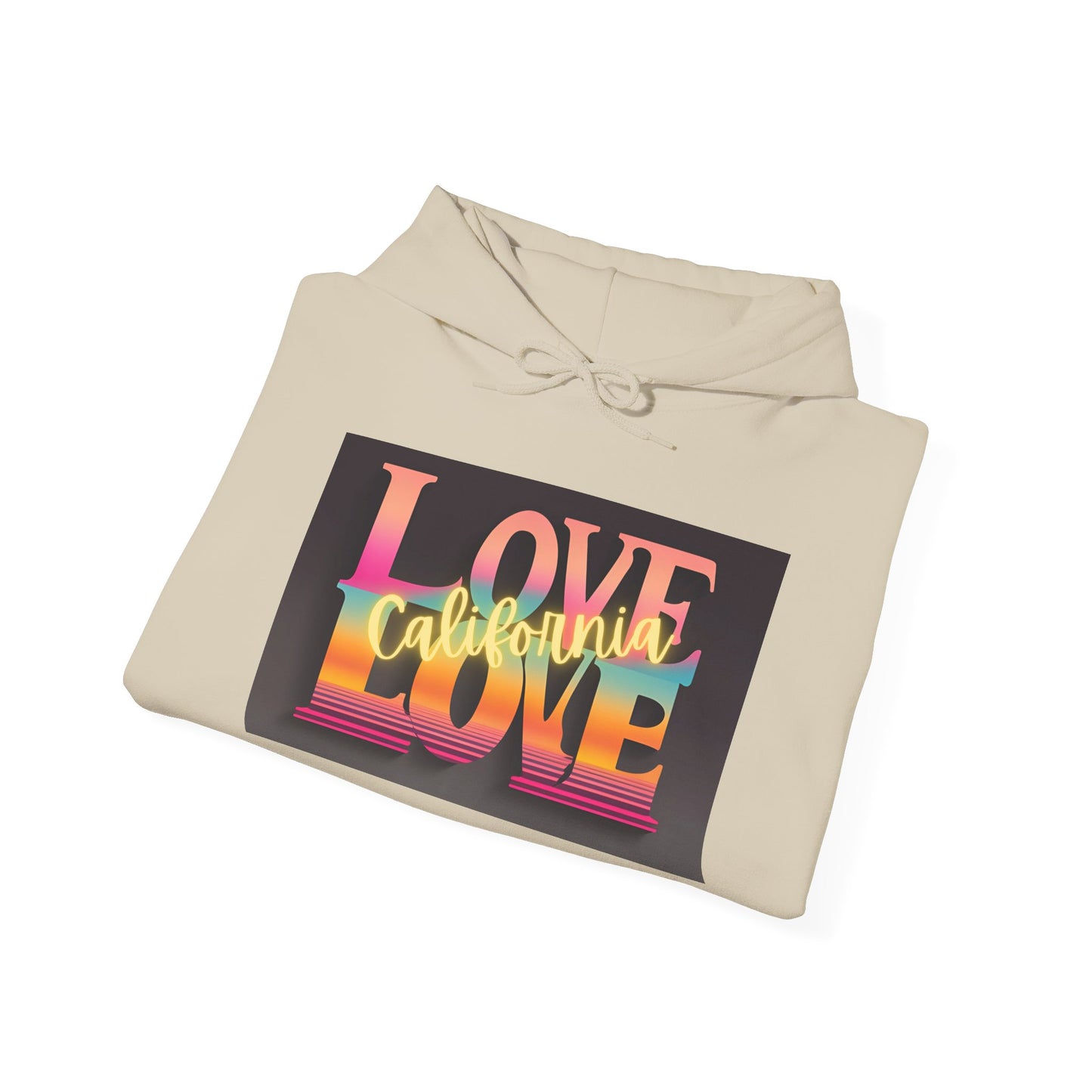 Love, LOVE, California Hoodie (NY) - Cali Love