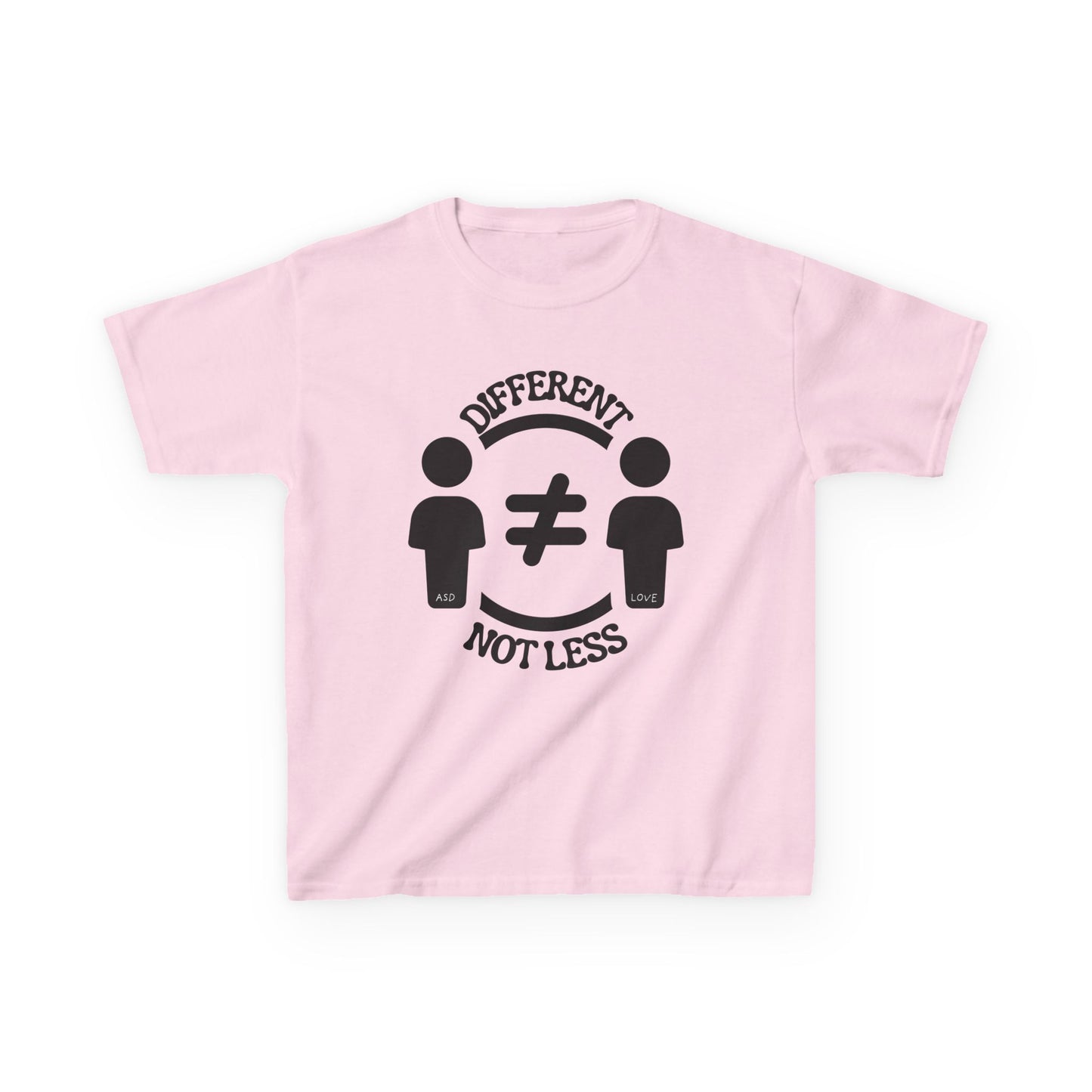 Different Not Less - Equality Autism Awareness kids Tee