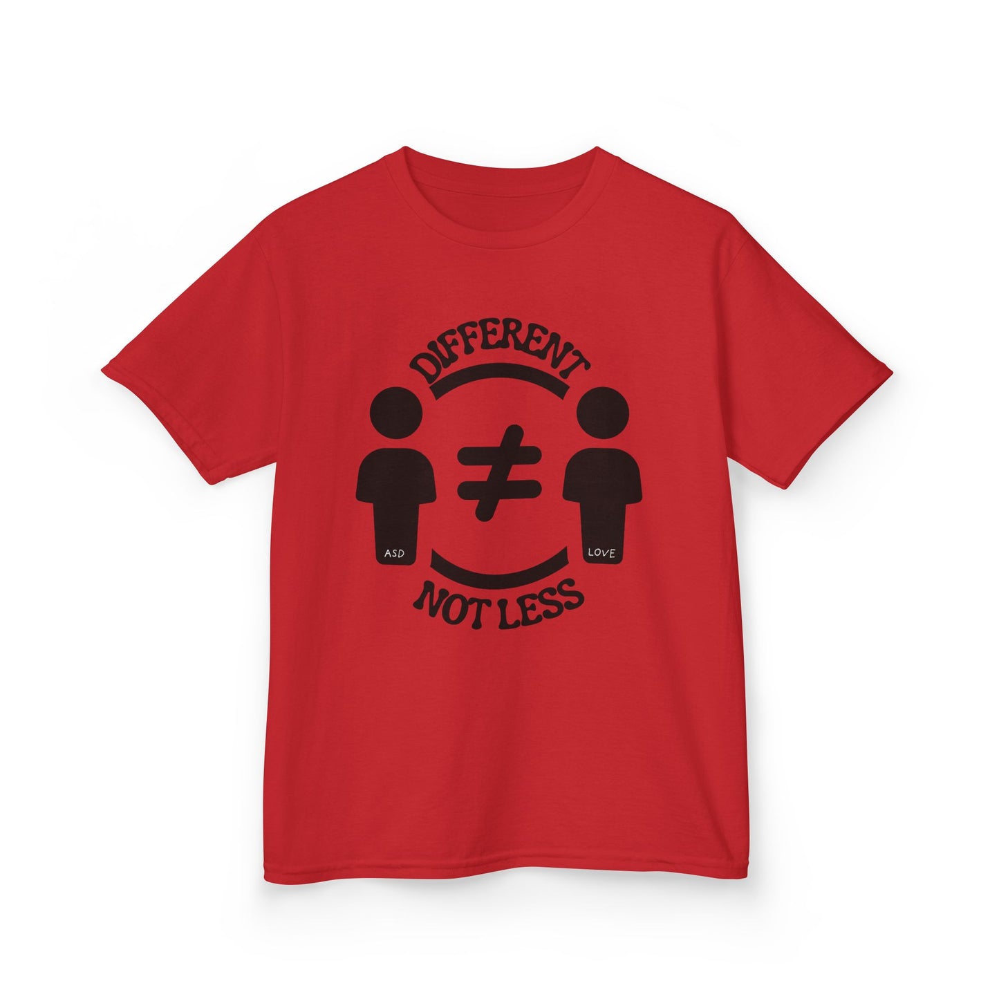 Different Not Less - Equality Autism Awareness kids Tee