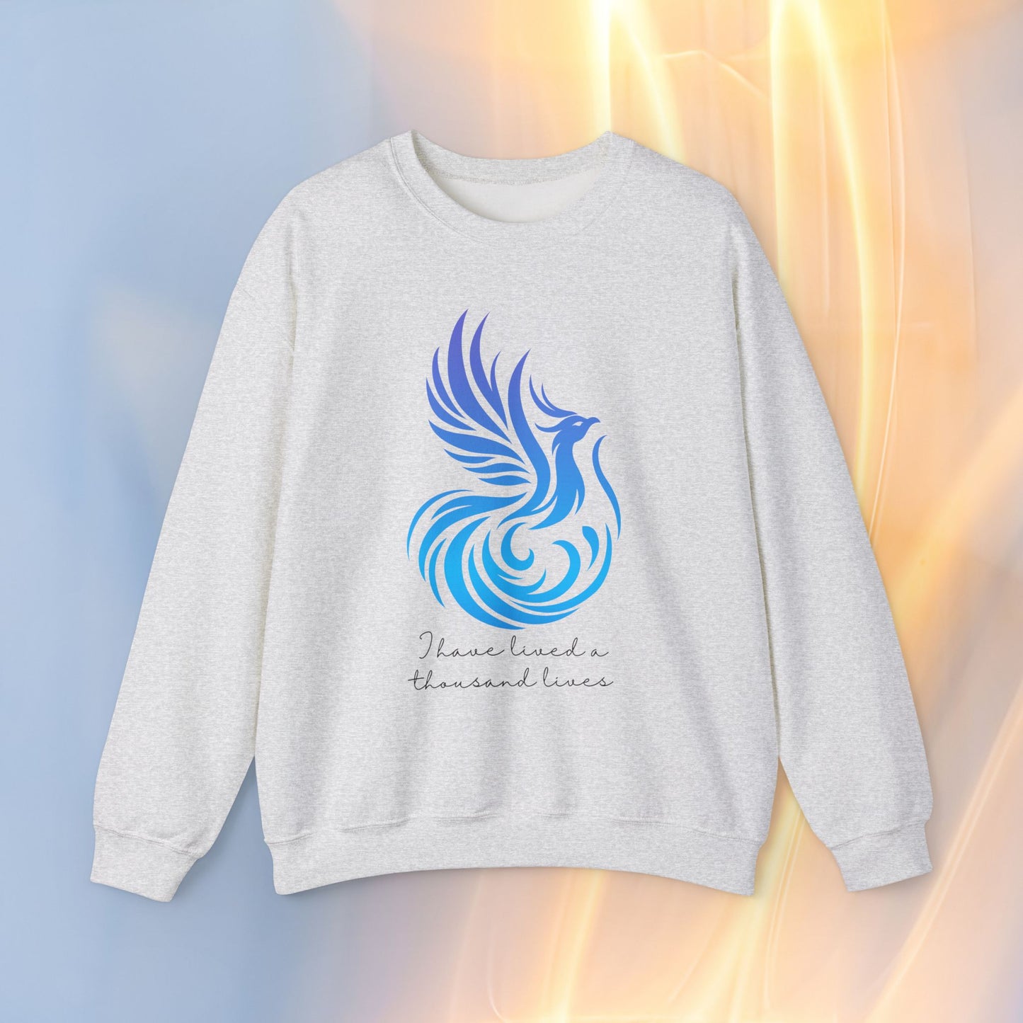 Phoenix Rising Sweatshirt - I Have Lived a Thousand Lives | Inspirational Unisex Sweatshirt