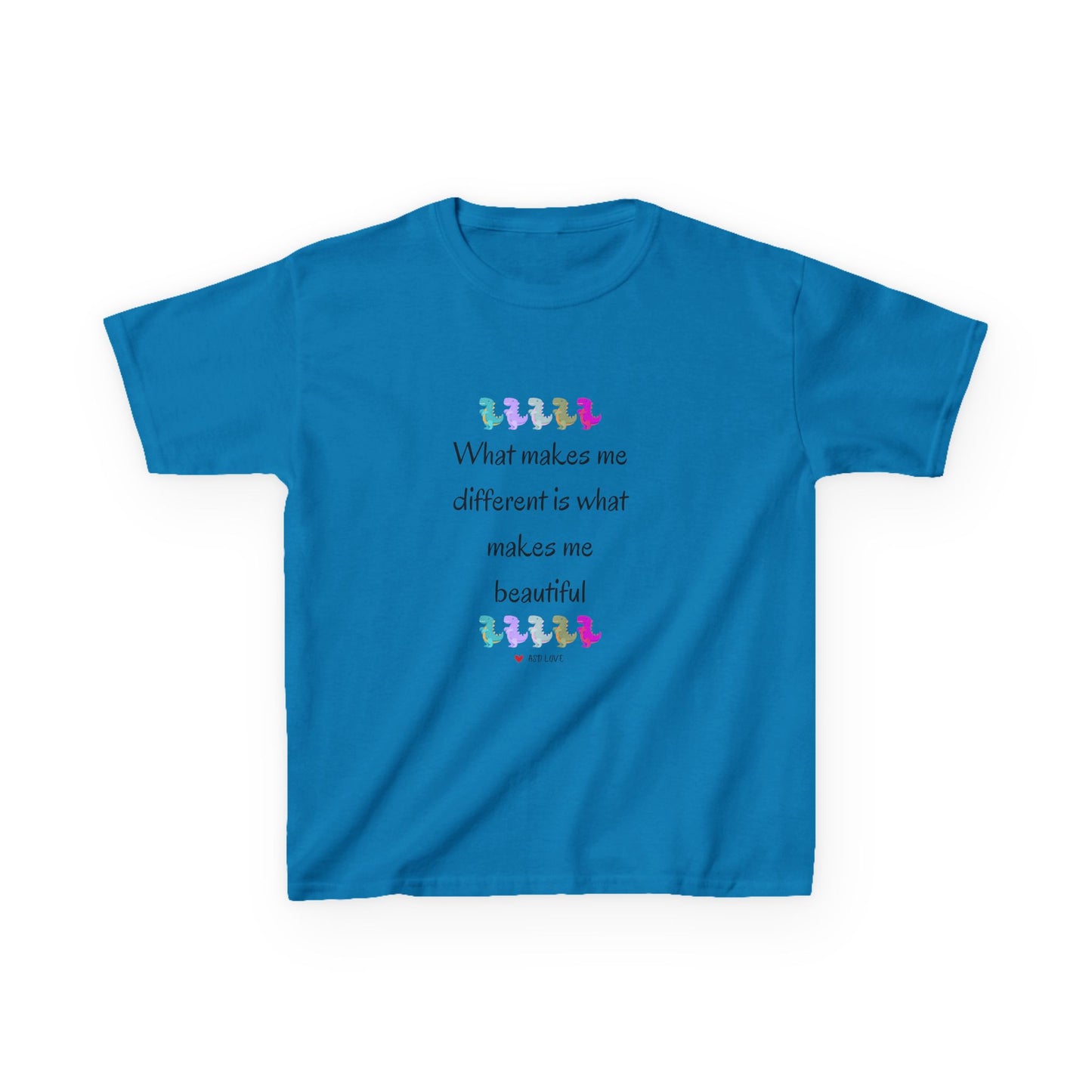 Different is Beautiful - Autism Awareness Kids Tee