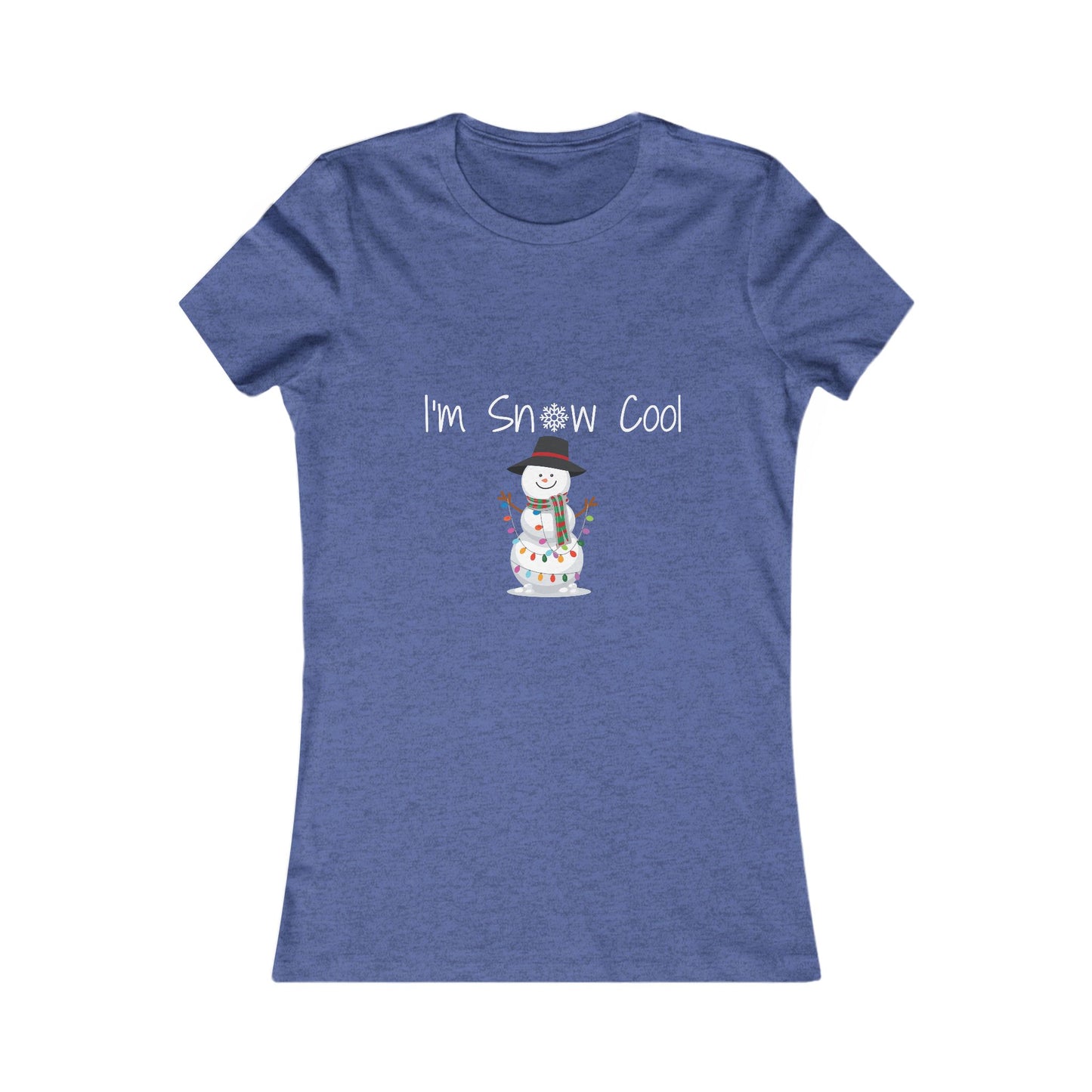 I'm Snow Cool Winter Shirt (WF) - Fun Snowman Holiday Tee