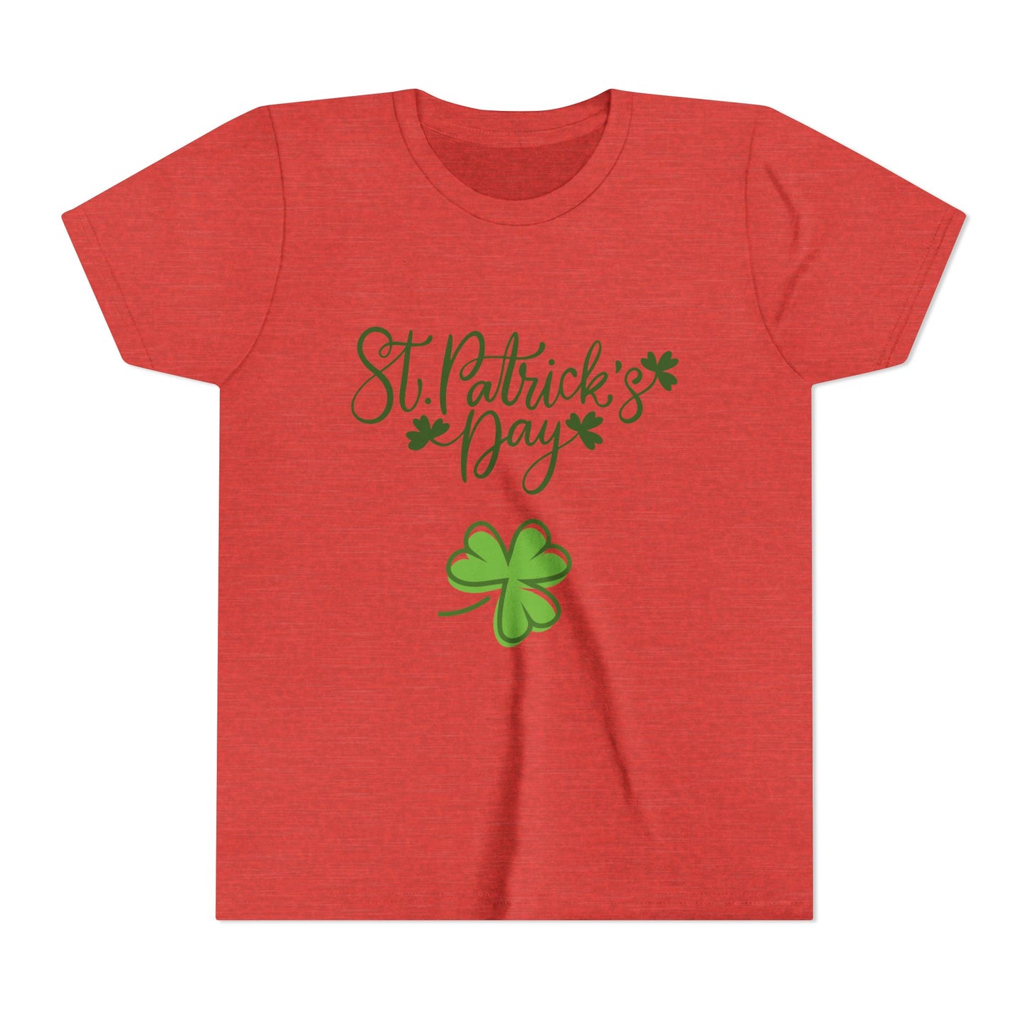 St. Patrick's Day Shamrock Youth Tee | Kids Irish Holiday Shirt