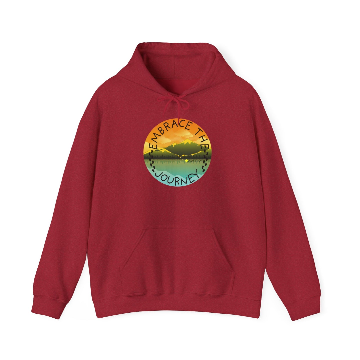 Embrace the Journey | Hoodie | Autism Awareness | Diversity and Inclusivity