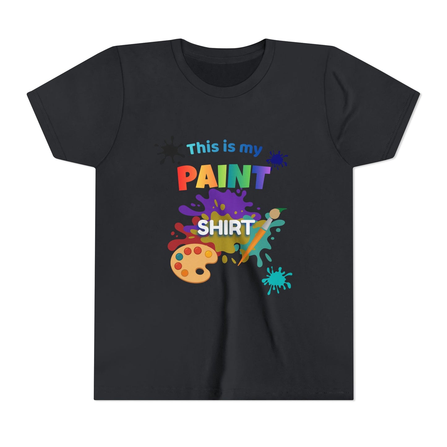 This Is My Paint Shirt Youth Tee SP | Kids Art Palette T-Shirt