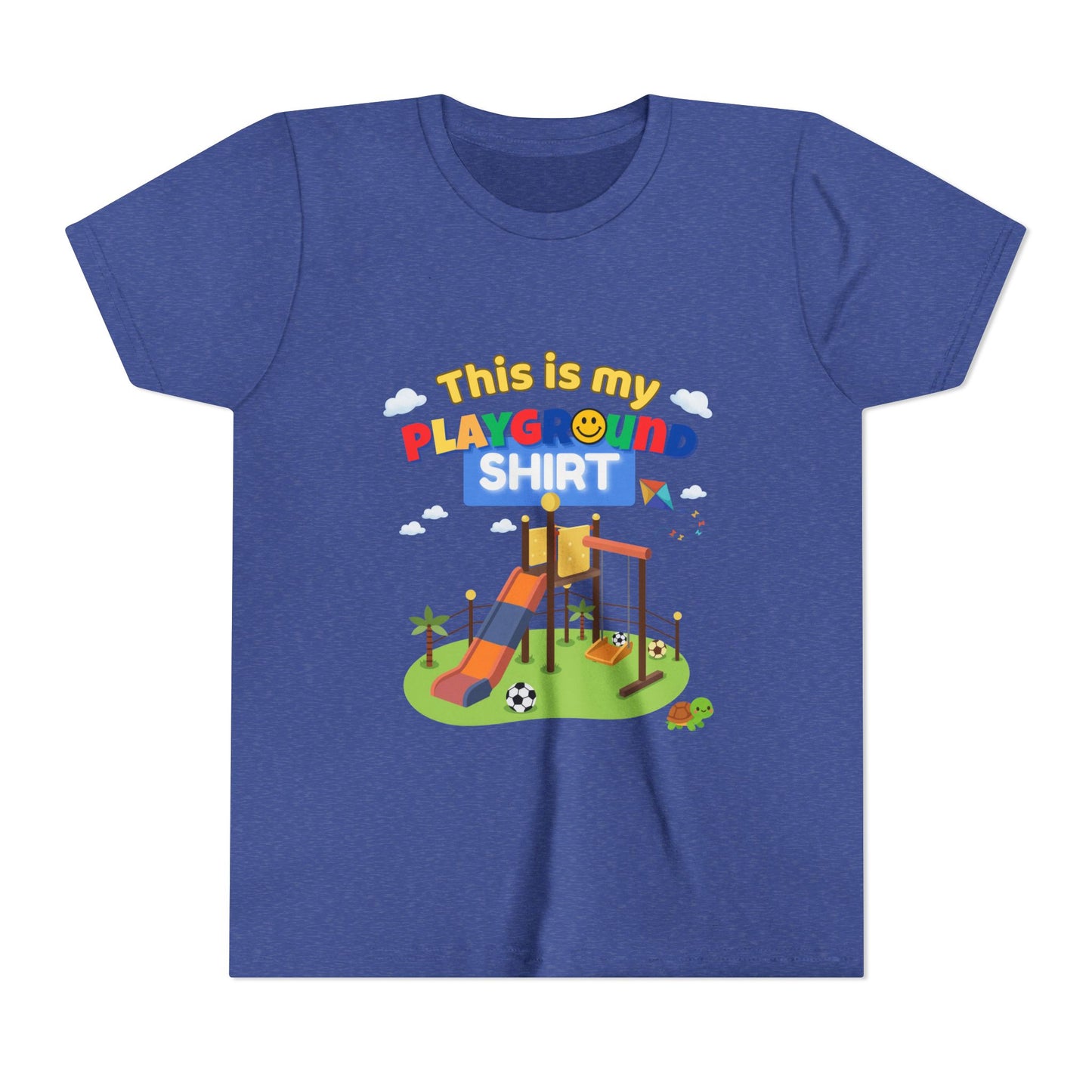 This Is My Playground Shirt Youth Tee | Playground Slide Graphic Shirt