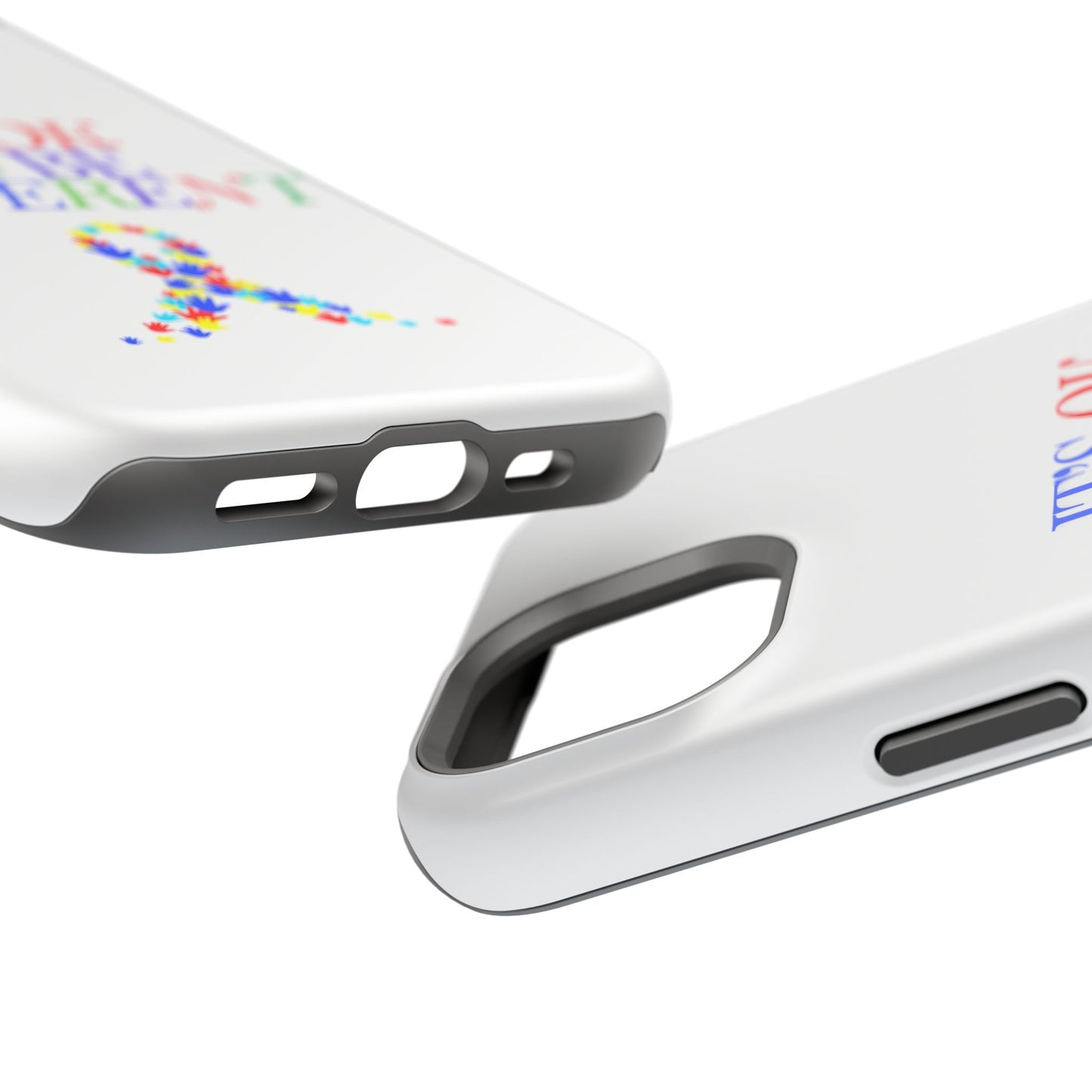 Autism Support Ribbon: It's Okay to Be Different - ASD Awareness Phone Case