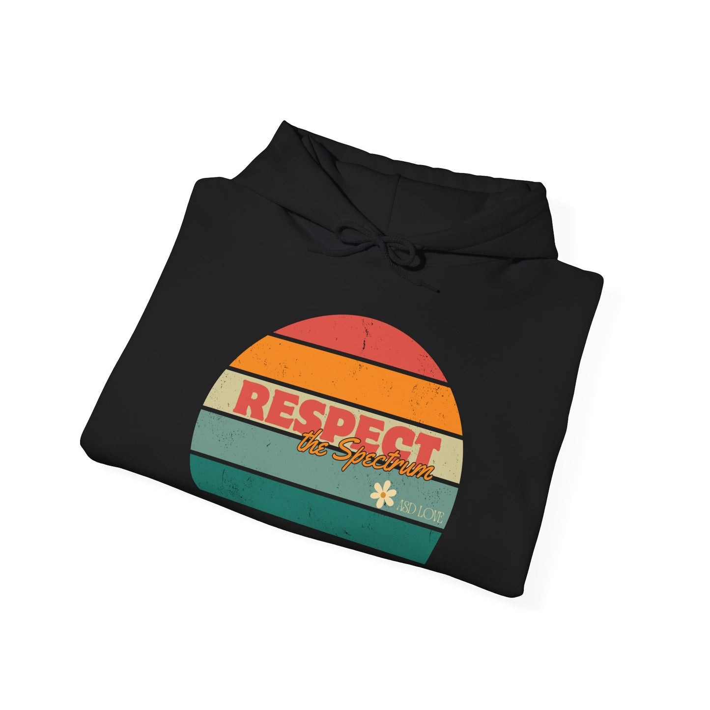 Respect the Spectrum | Hooded Sweatshirt | Autism Awareness | Diversity and Inclusivity