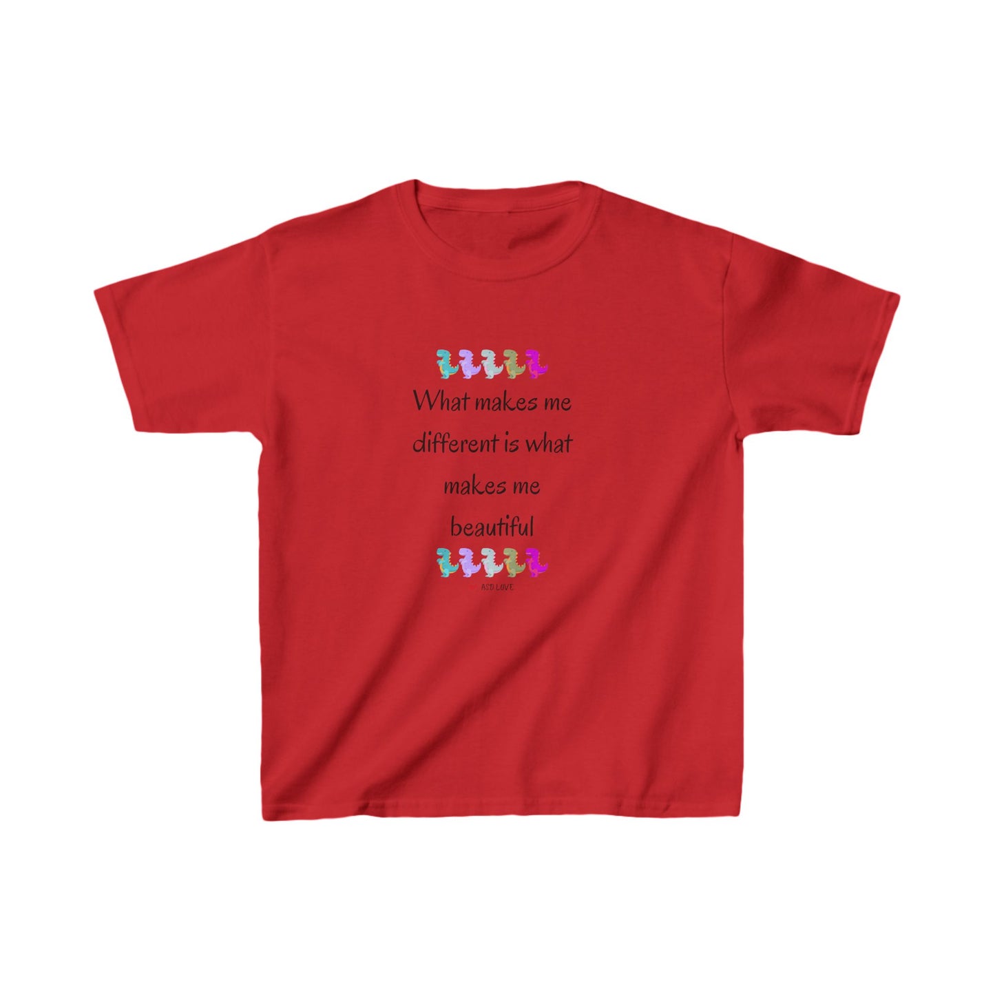 Different is Beautiful - Autism Awareness Kids Tee