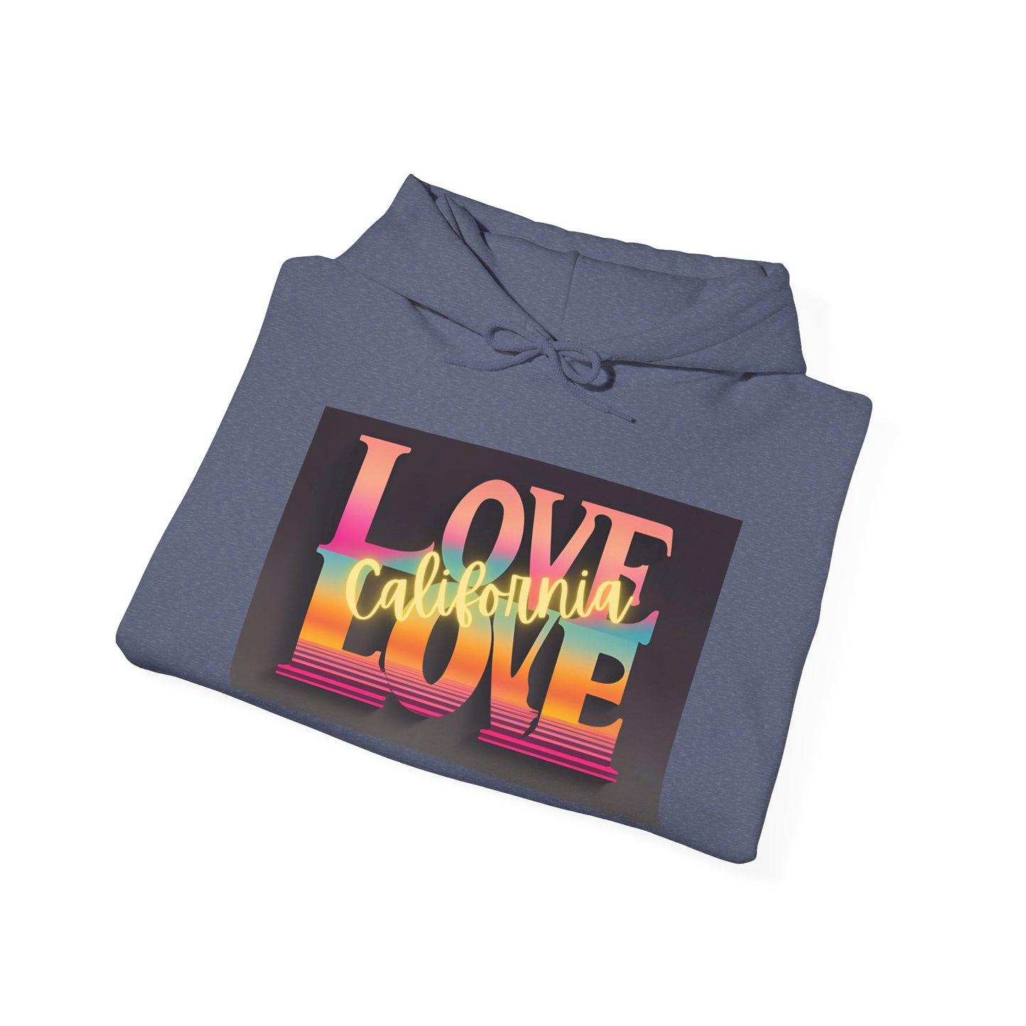 Love, LOVE, California Hoodie (NY) - Cali Love