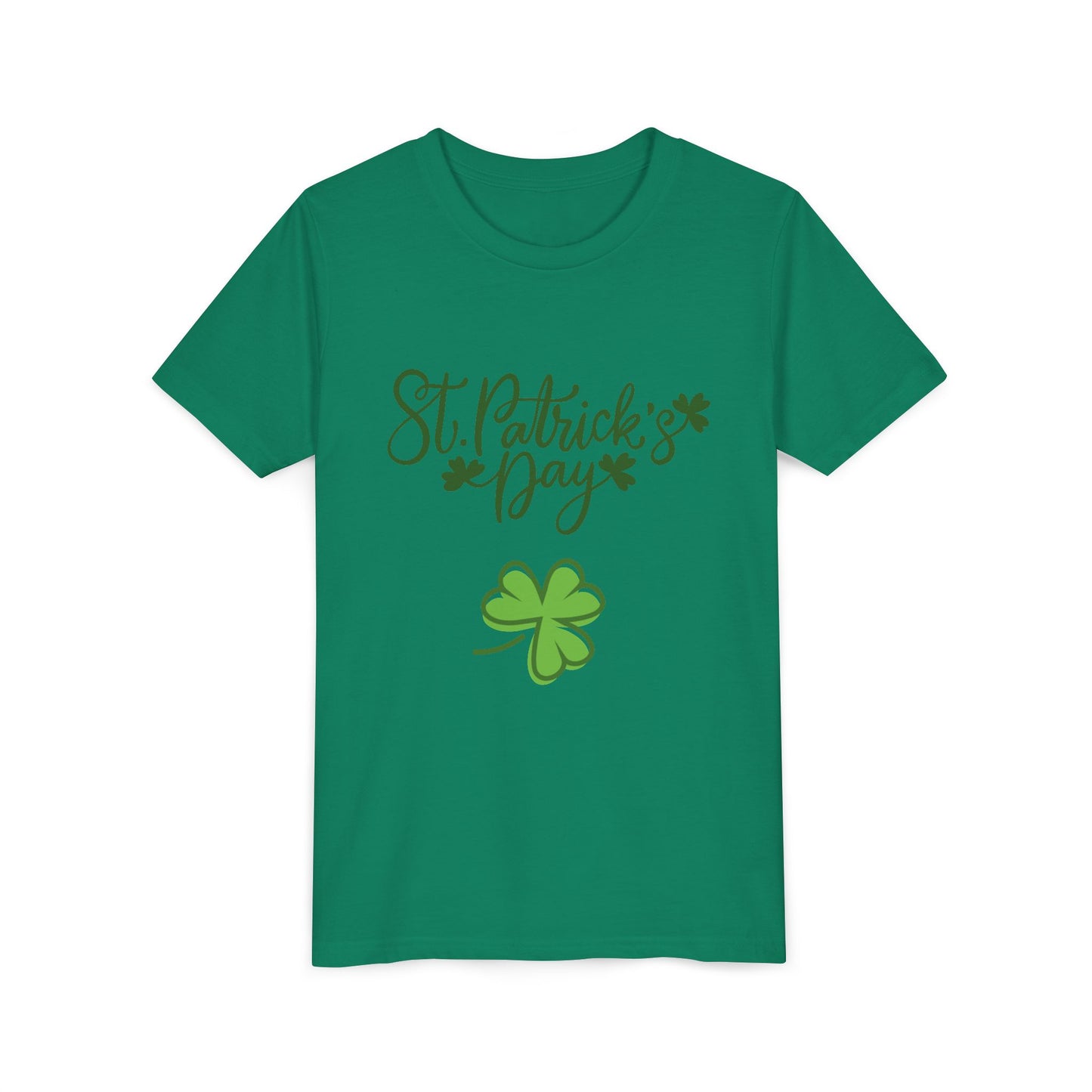 St. Patrick's Day Shamrock Youth Tee | Kids Irish Holiday Shirt