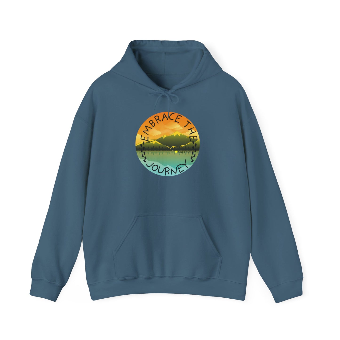 Embrace the Journey | Hoodie | Autism Awareness | Diversity and Inclusivity
