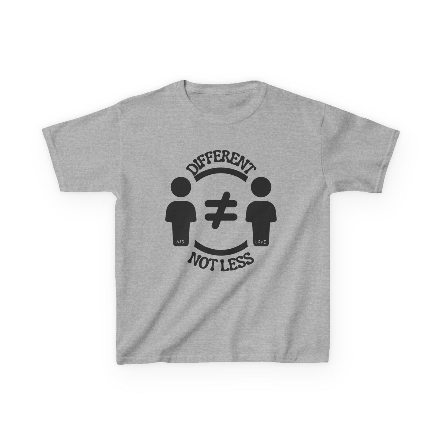 Different Not Less - Equality Autism Awareness kids Tee