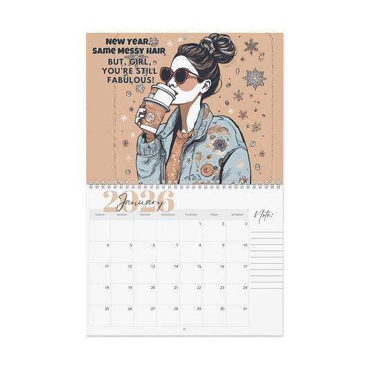 A 2026 Calendar for the Perfectly Imperfect! - Real Life, Real Messy