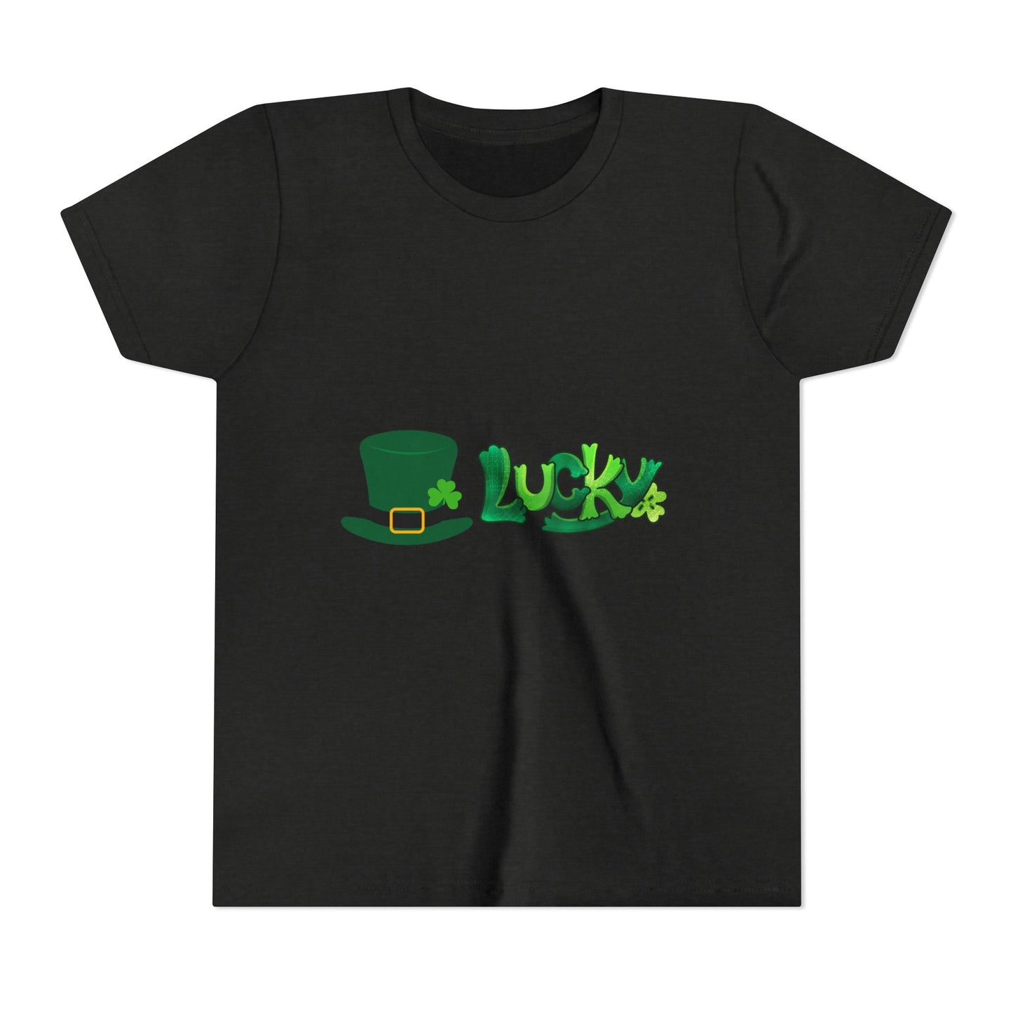 Lucky St. Patricks Day Shamrock Tee | Youth T-Shirt