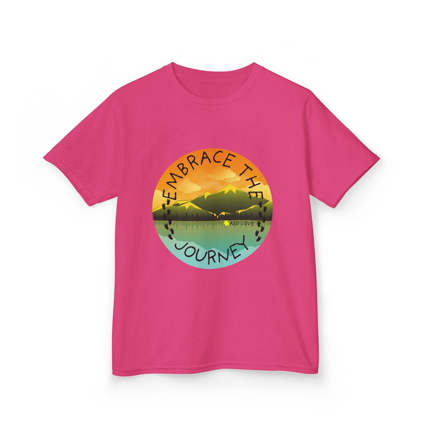Embrace the Journey - Autism Awareness Kids Tee