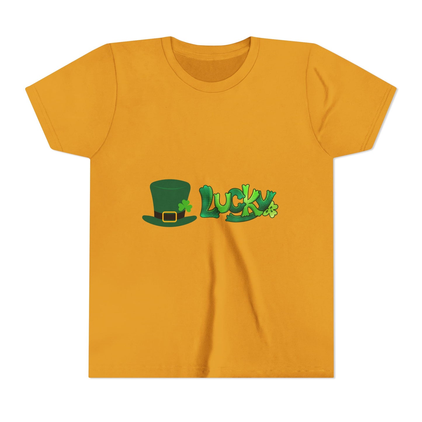 Lucky St. Patricks Day Shamrock Tee | Youth T-Shirt