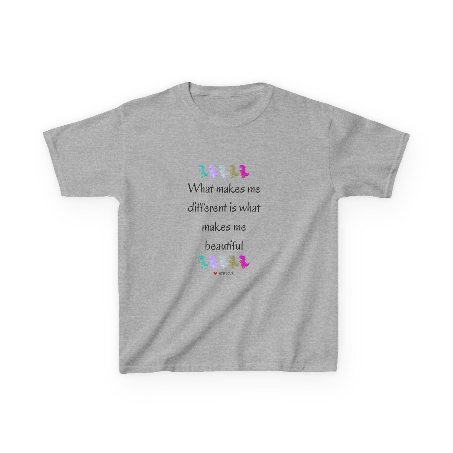 Different is Beautiful - Autism Awareness Kids Tee