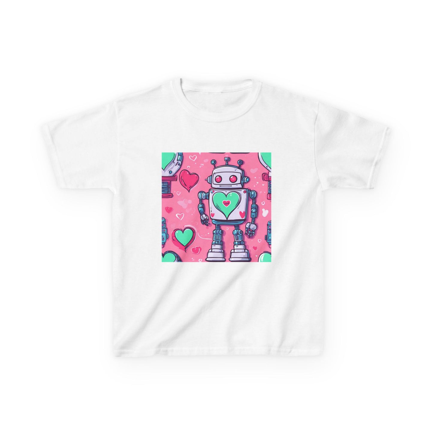 Robot Love - Robot Valentine's Kids' Tee