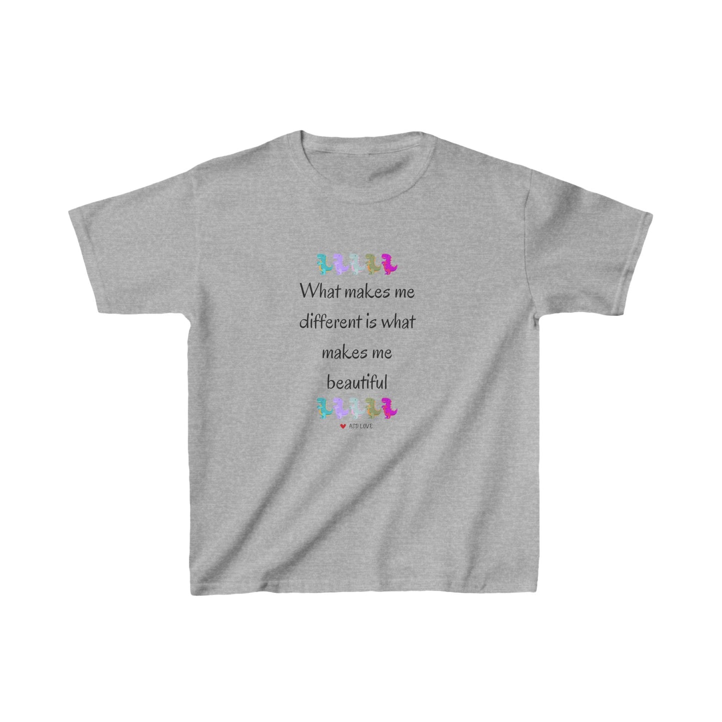 Different is Beautiful - Autism Awareness Kids Tee