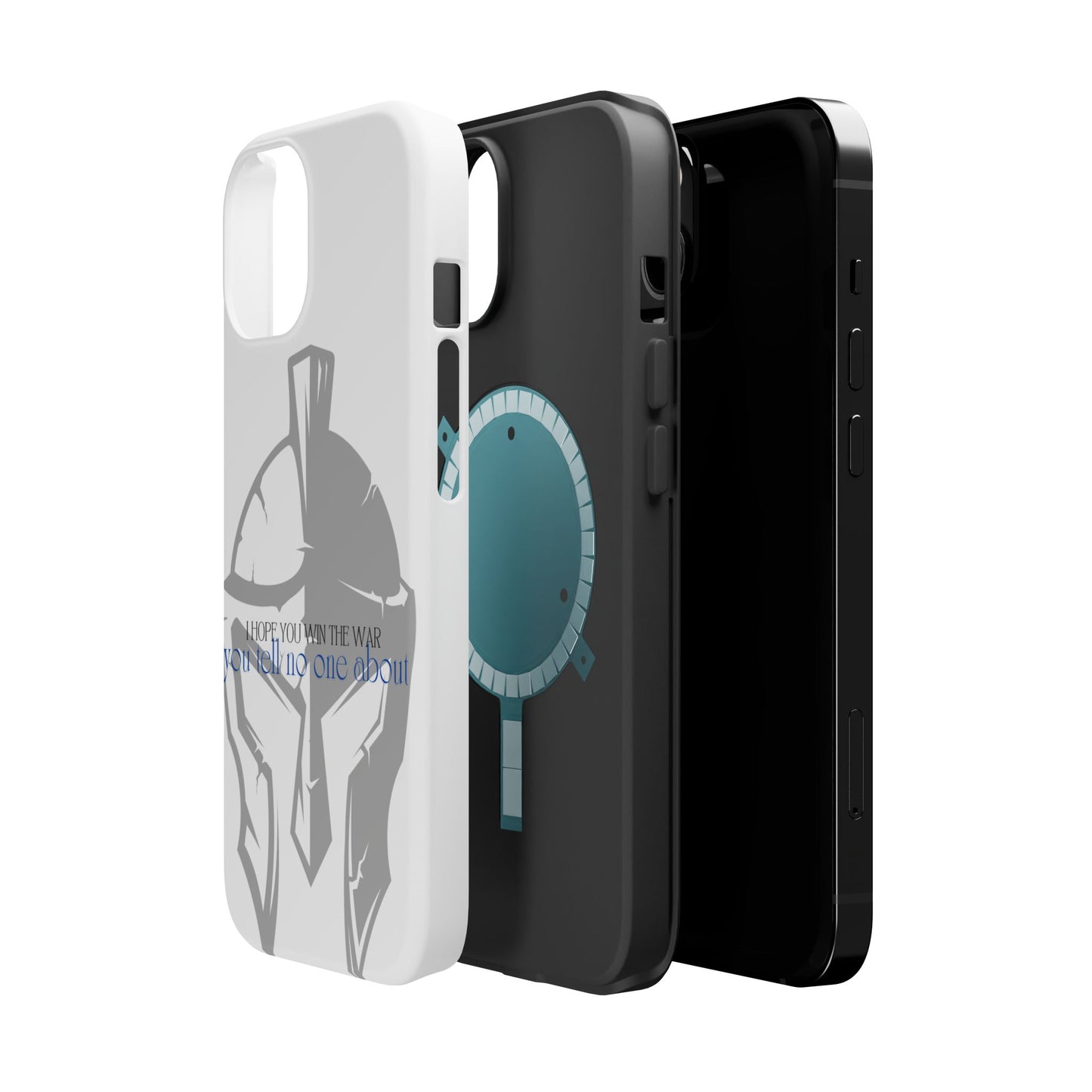 Spartan Strength: Win the War You Tell No One About - Mental Health Awareness Phone Case