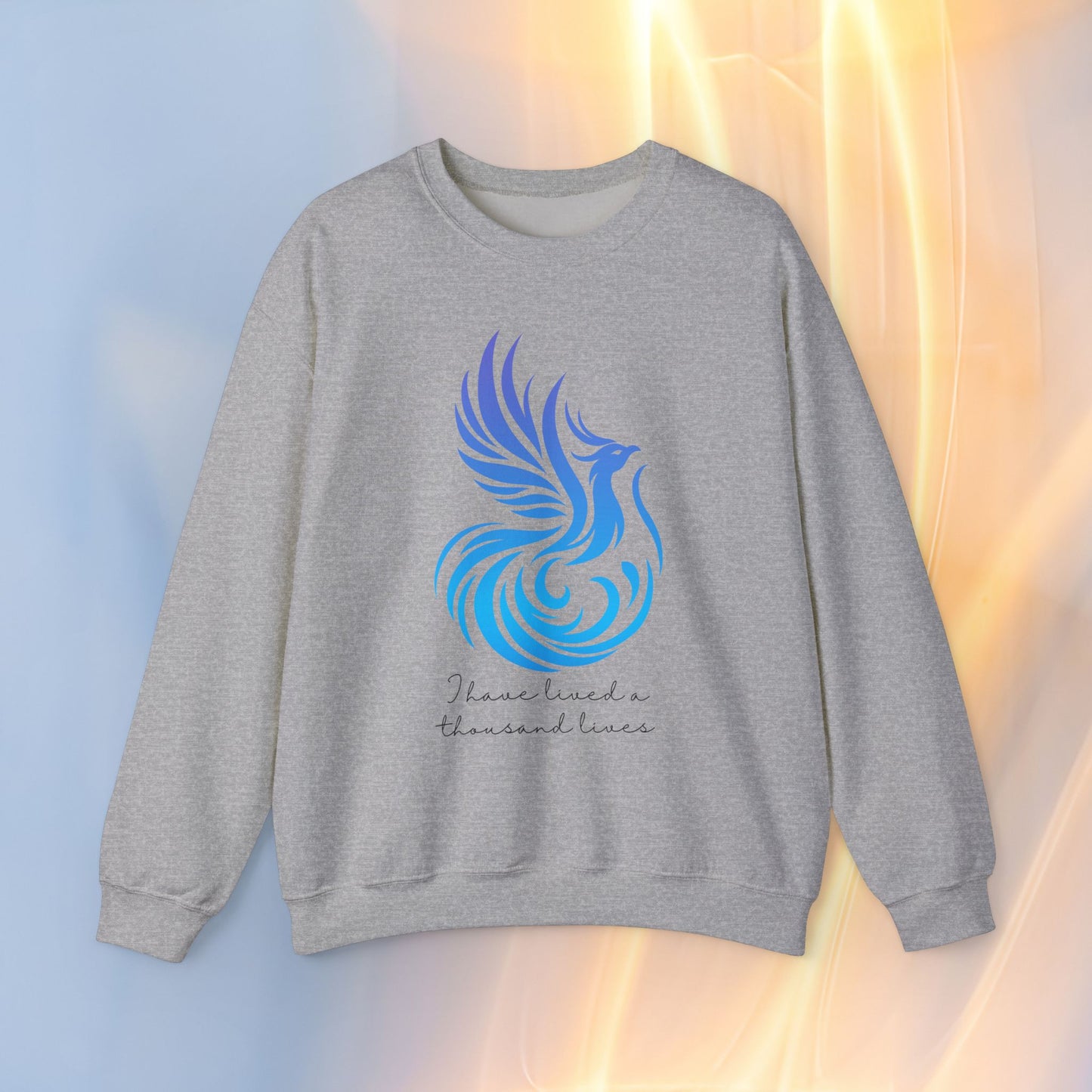 Phoenix Rising Sweatshirt - I Have Lived a Thousand Lives | Inspirational Unisex Sweatshirt