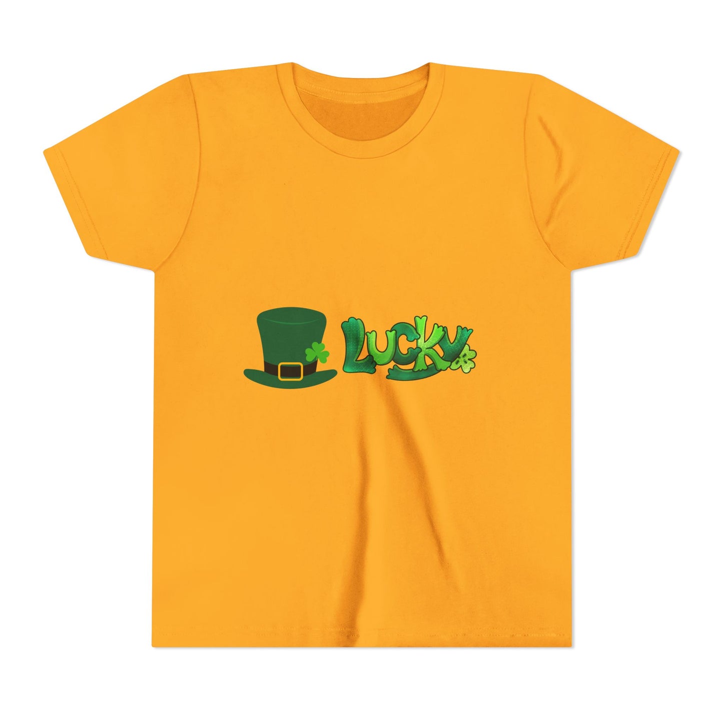 Lucky St. Patricks Day Shamrock Tee | Youth T-Shirt