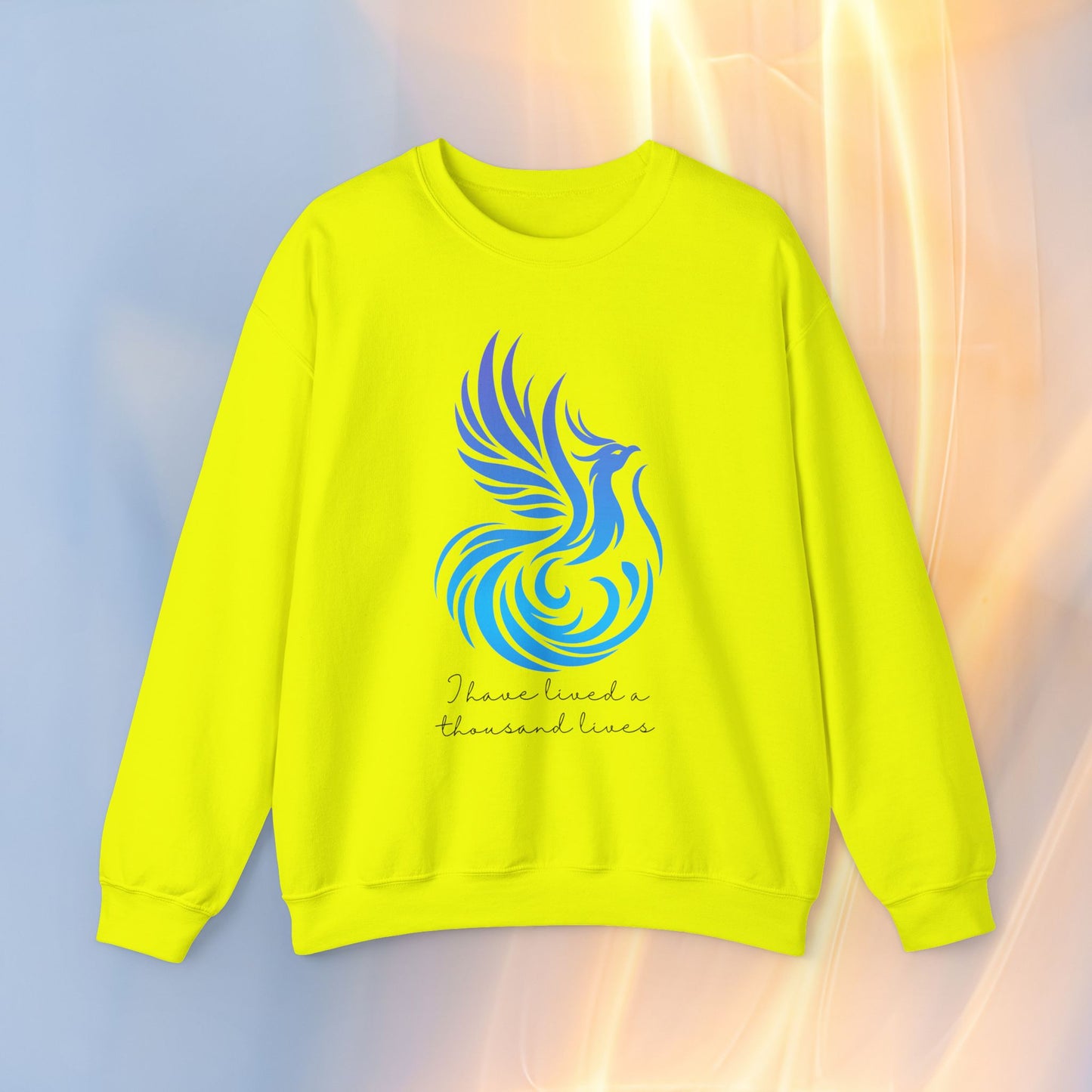 Phoenix Rising Sweatshirt - I Have Lived a Thousand Lives | Inspirational Unisex Sweatshirt