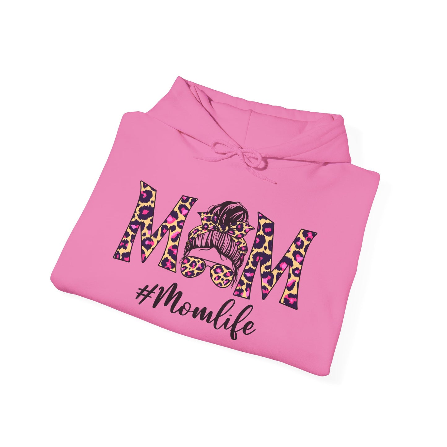 Leopard Print Mom Life Hoodie - Fierce & Fabulous | Mom Life Hoodie, Cozy Sweatshirt for Mothers, Unique Mothers Day Gift, Cute Mom Apparel